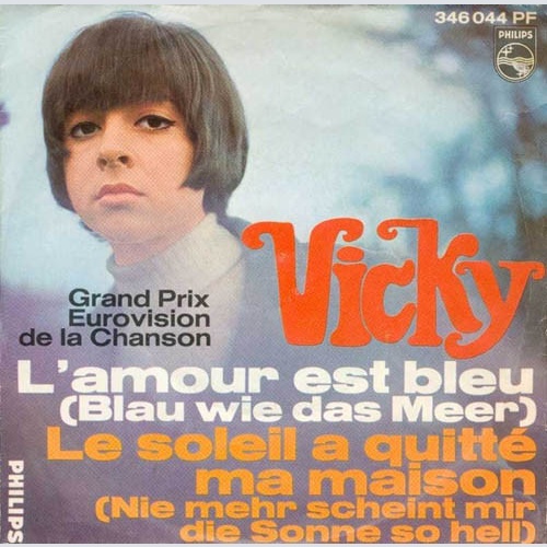 Vinyl / Vicky* - L'Amour Est Bleu