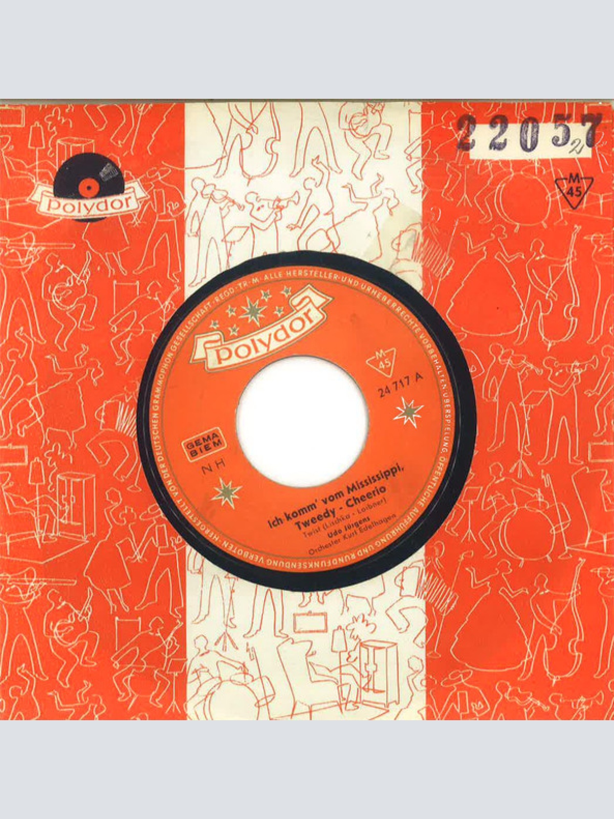 Vinyl / Udo Jürgens - Ich Komm' Vom Mississippi, Tweedy - Cheerio