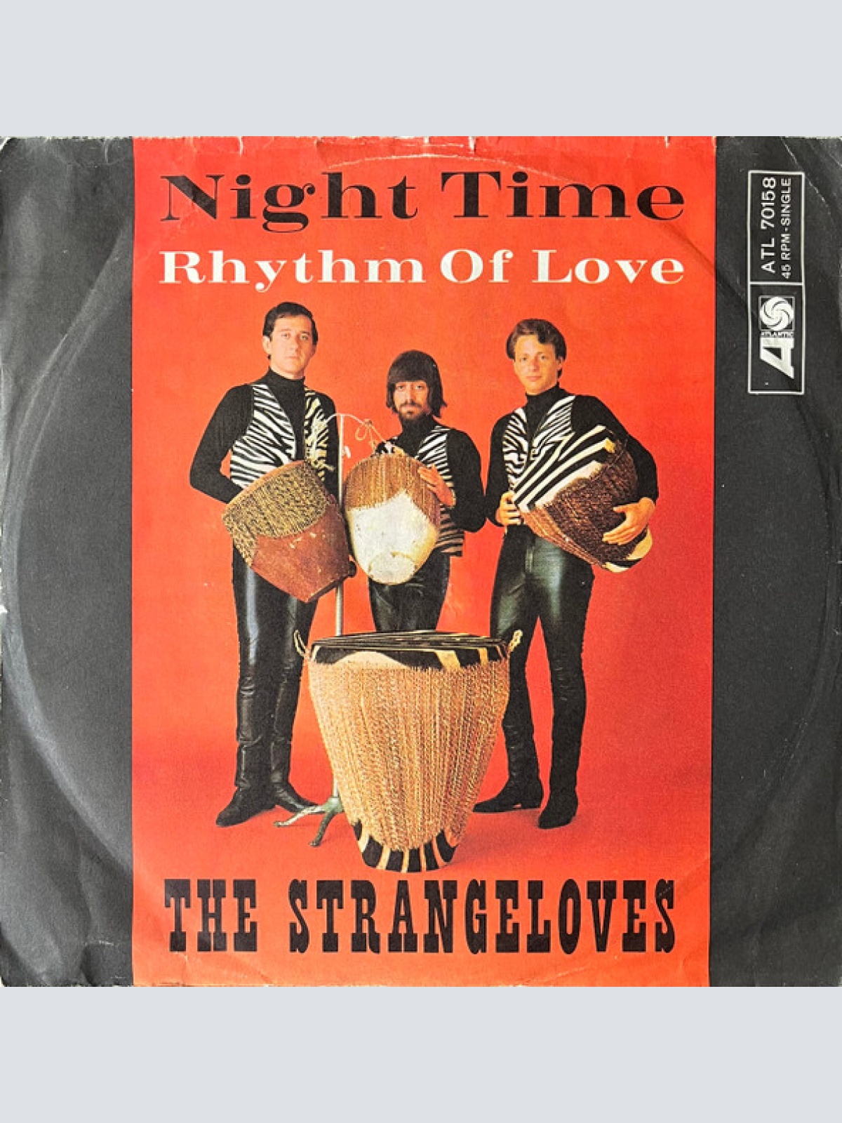 Vinyl / The Strangeloves - Night Time / Rhythm Of Love