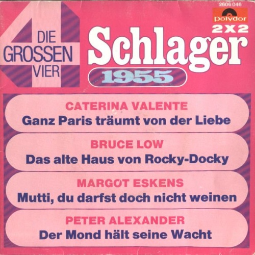 Vinyl / Various - Die Grossen Vier - Schlager 1955