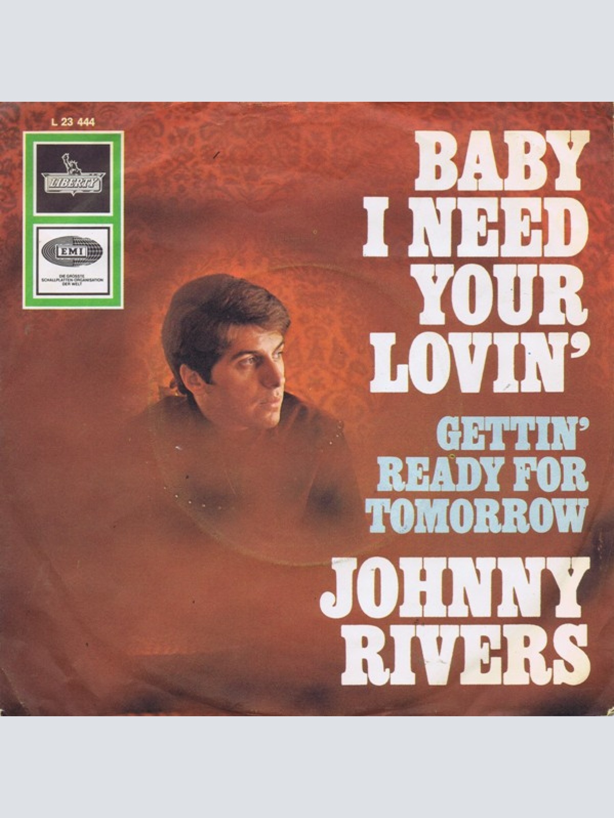 Vinyl / Johnny Rivers - Baby I Need Your Lovin'