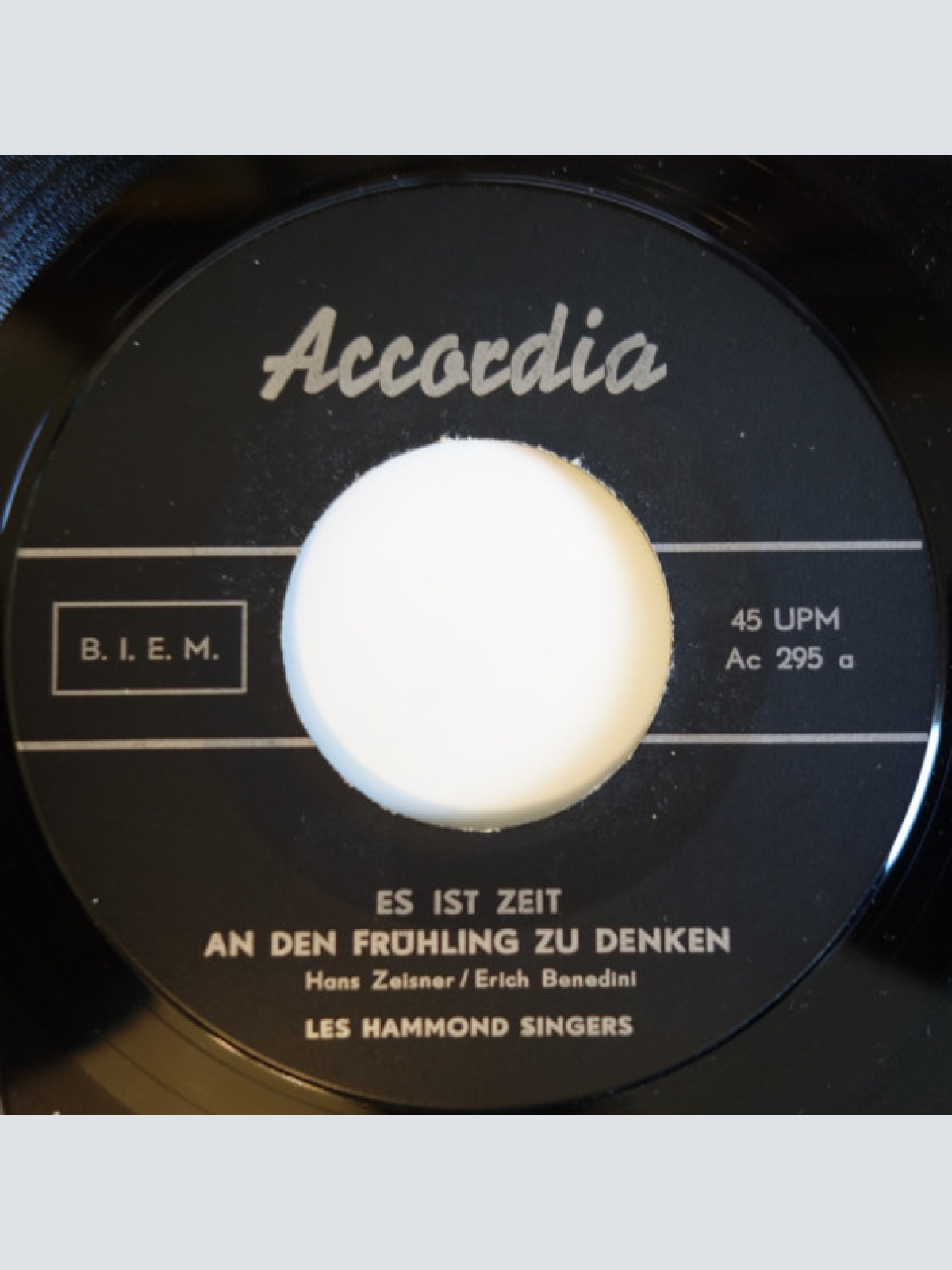 Vinyl / Les Hammond Singers - Es Ist Zeit An Den Frühling Zu Denken / Du Bist Meine Welt