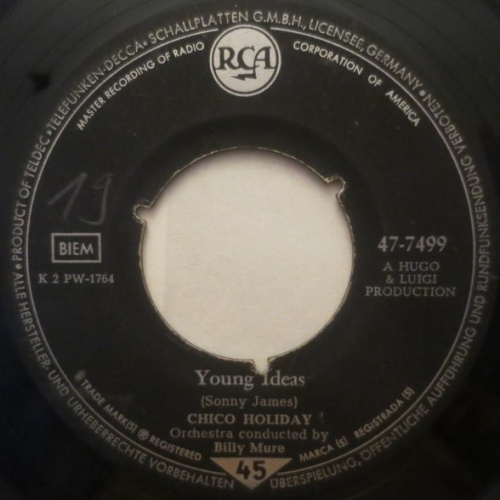 Vinyl / Chico Holiday - Young Ideas / Cuckoo Girl