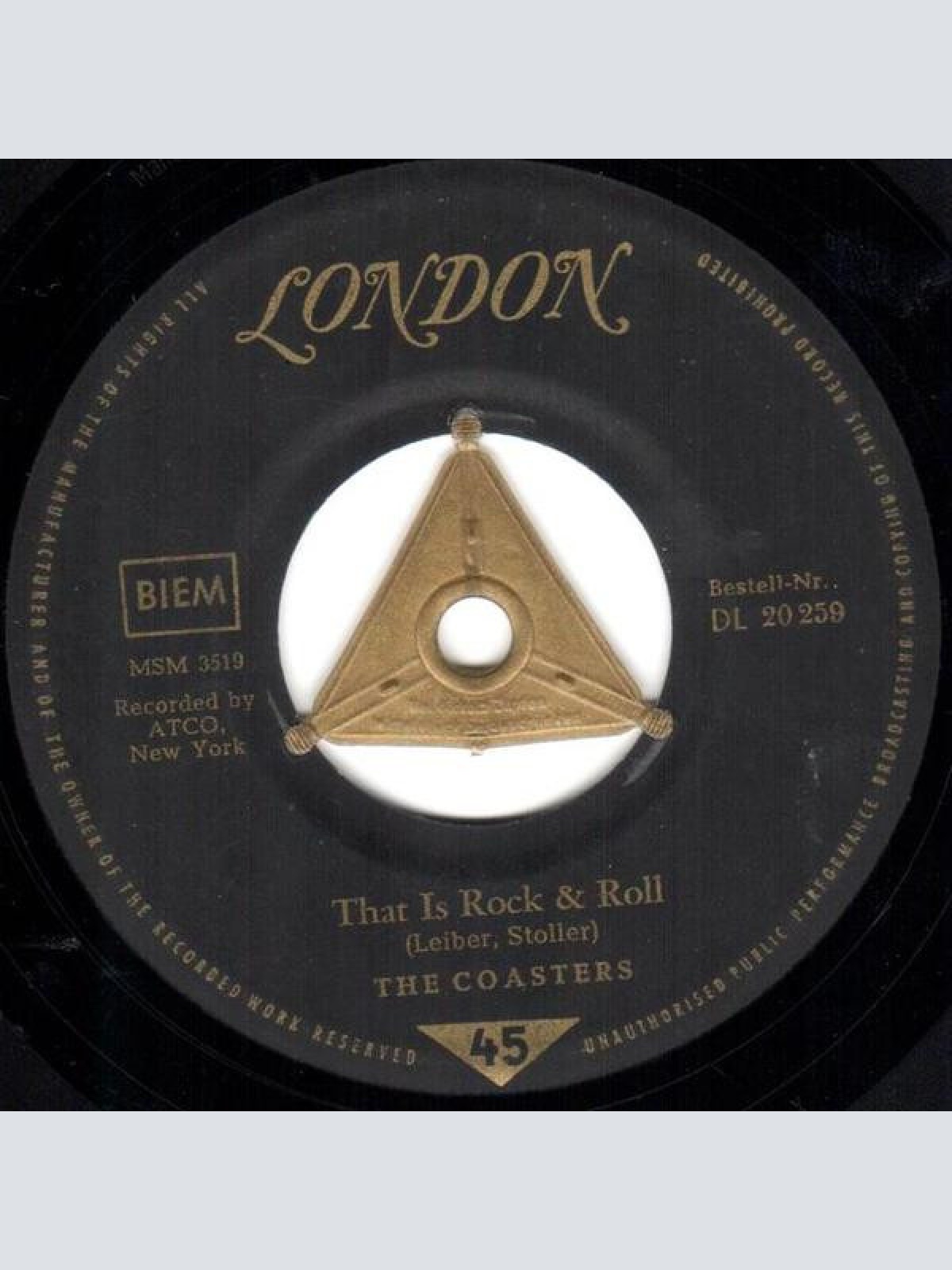 Vinyl / The Coasters - Along Came Jones