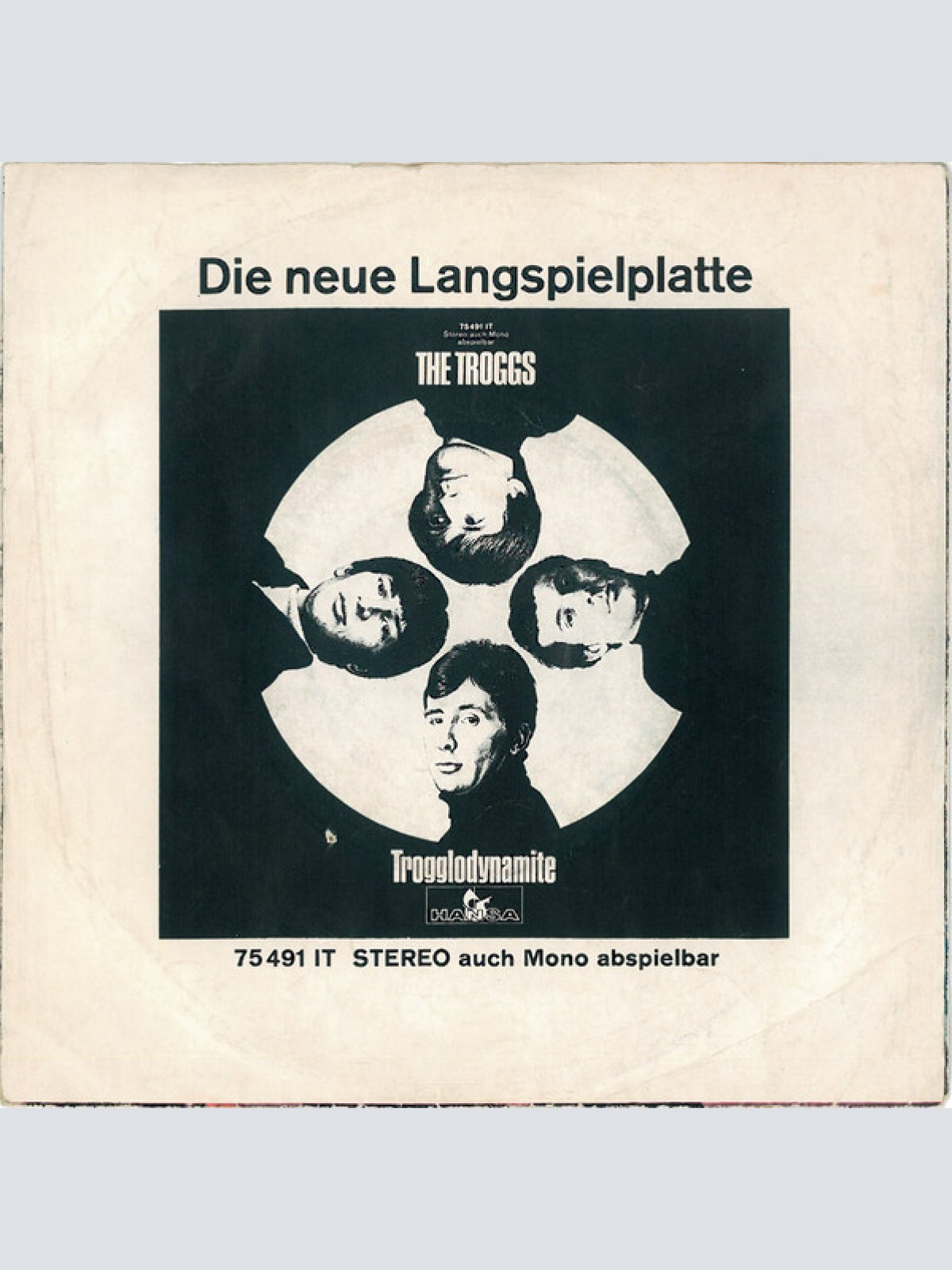 Vinyl / The Troggs - Night Of The Long Grass / Girl In Black