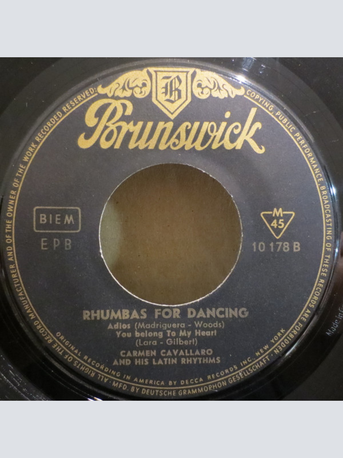 Vinyl / Carmen Cavallaro And His Latin Rhythms - Rhumbas For Dancing