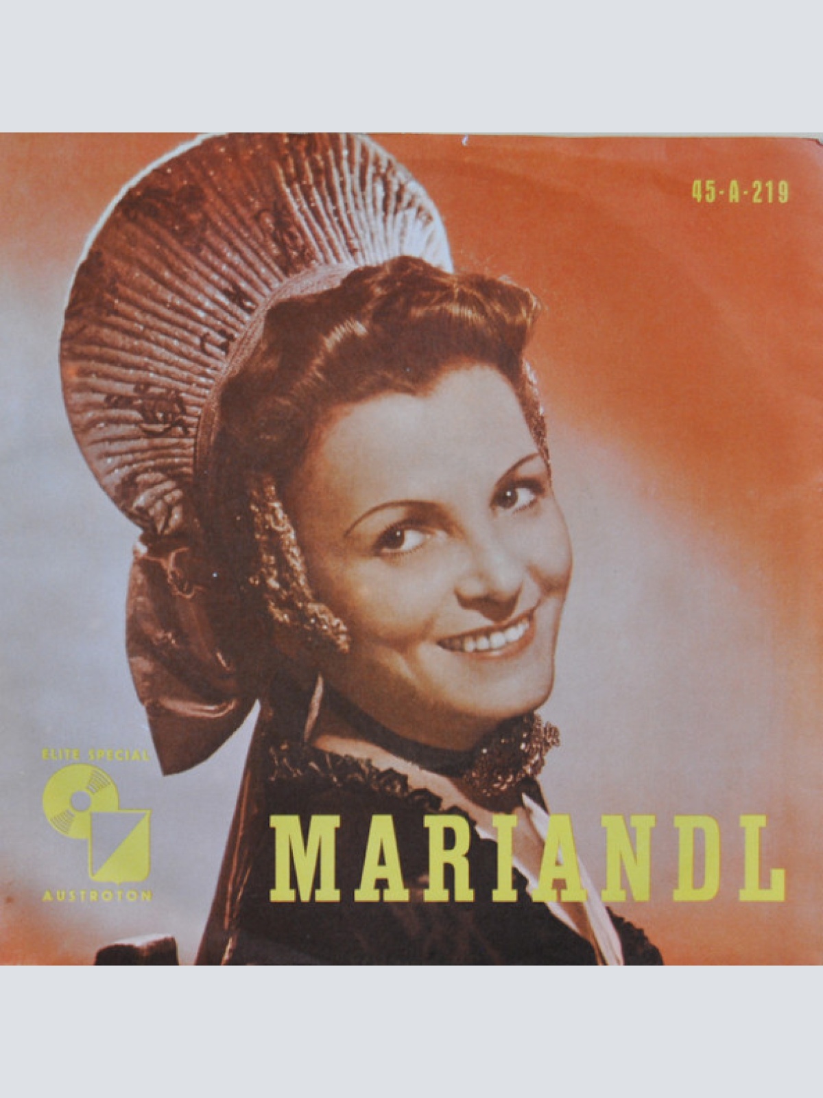 Vinyl / Maria Andergast - Hans Lang - Mariandl
