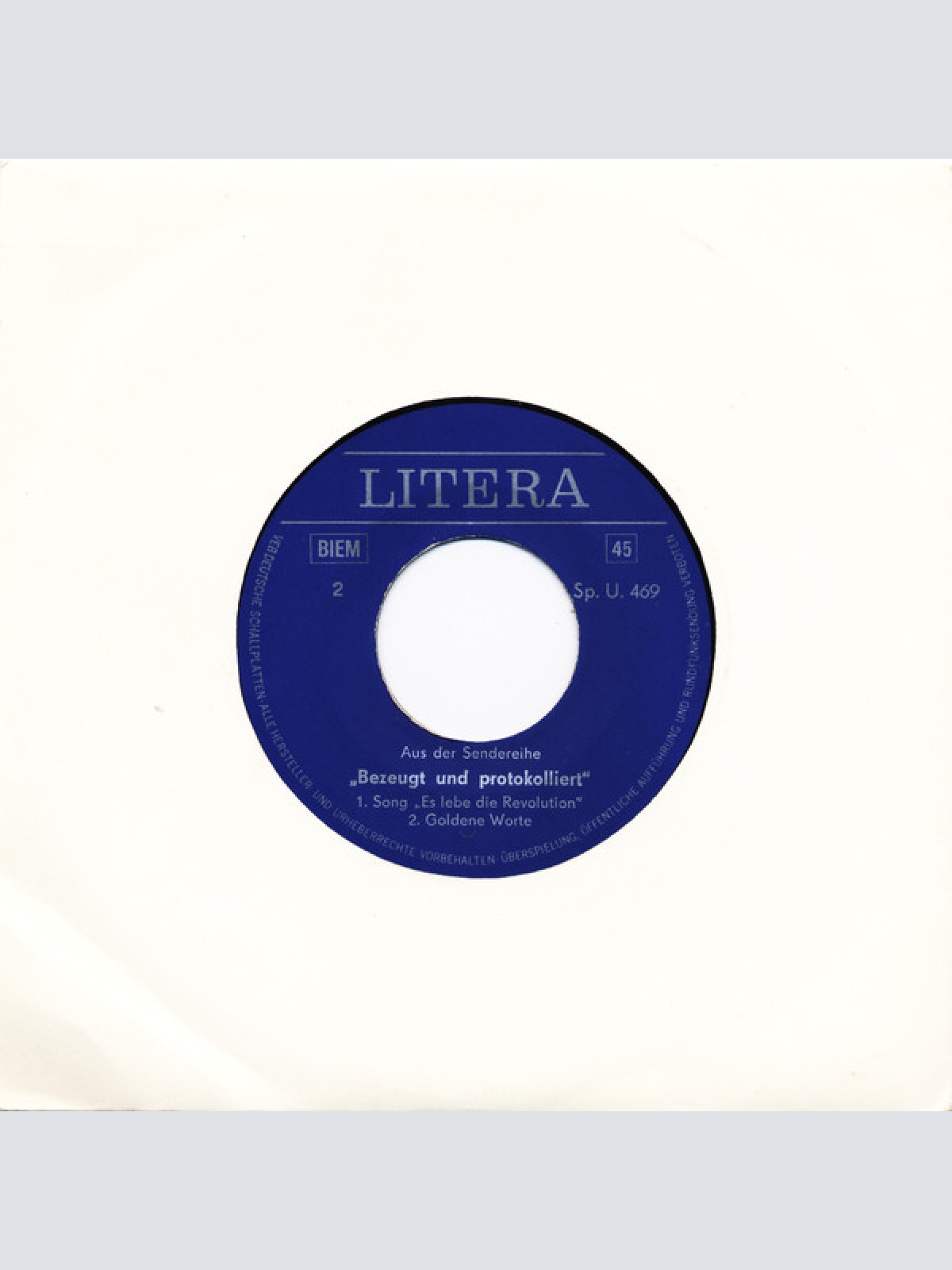 Vinyl / Unknown Artist - „Helle Köpfe - Heiße Herzen"