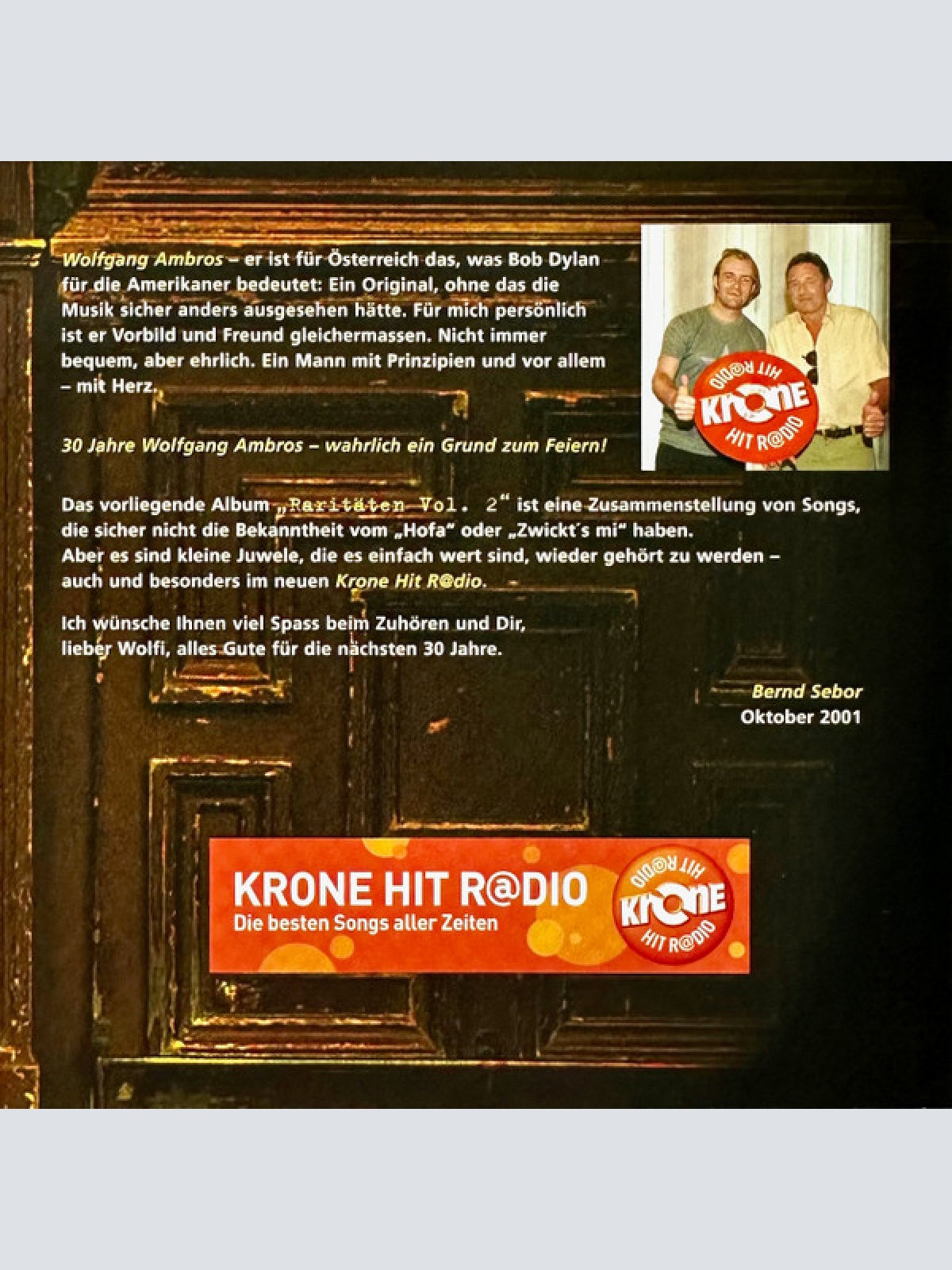 CD / W.Ambros* - Raritäten Vol. 2