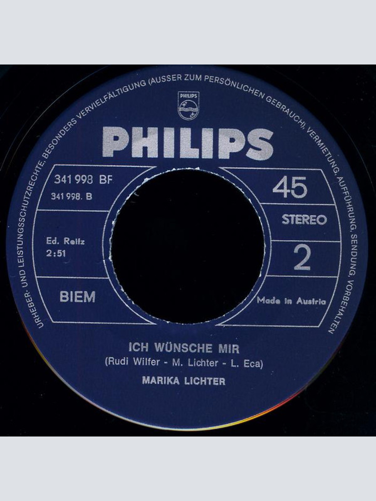 Vinyl / Marika Lichter - Luciana