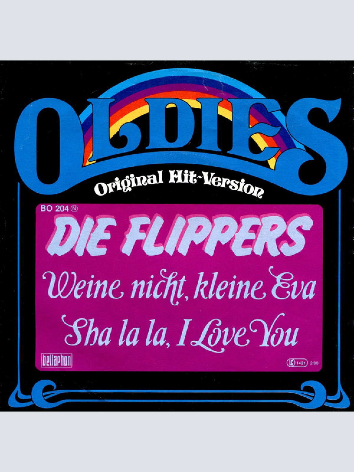 Vinyl / Die Flippers - Weine Nicht Kleine Eva / Sha La La, I Love You