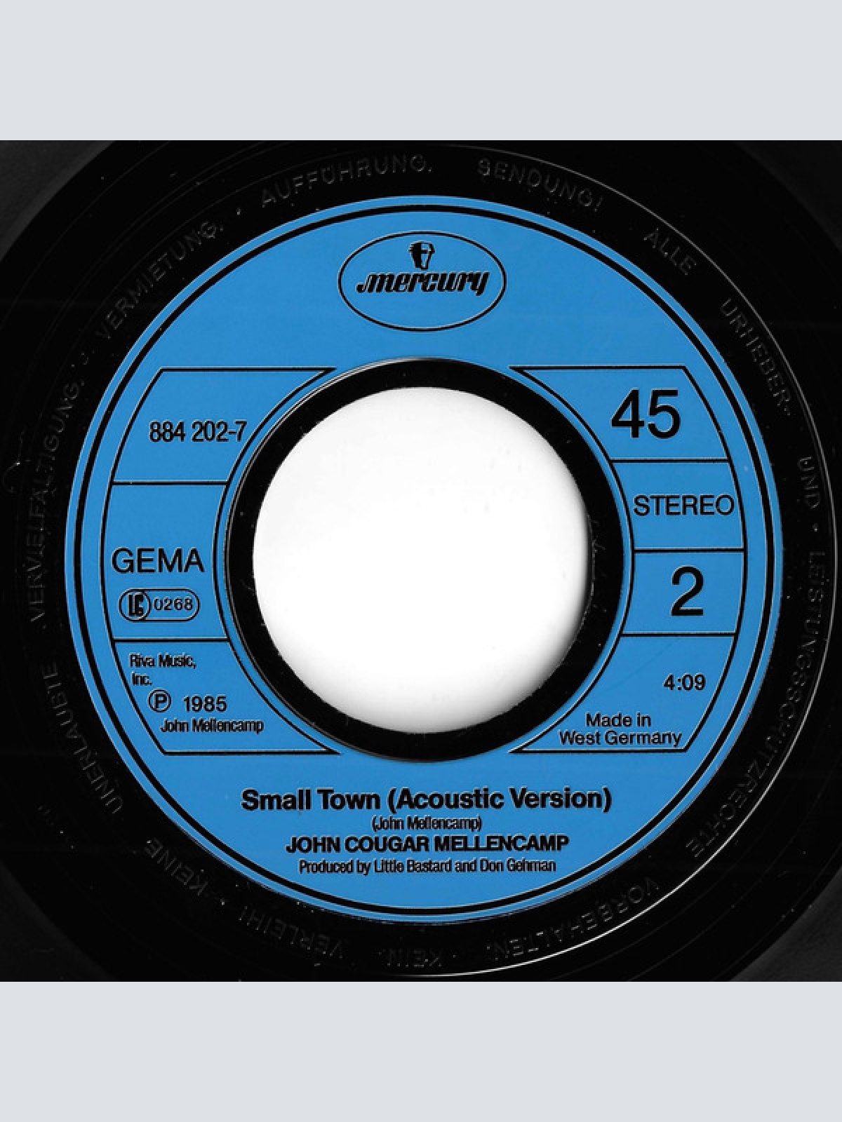 Vinyl / John Cougar Mellencamp - Small Town