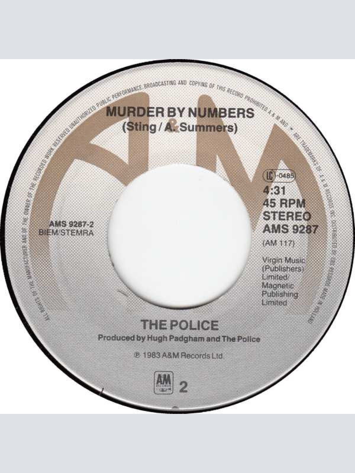 Vinyl / The Police - Every Breath You Take