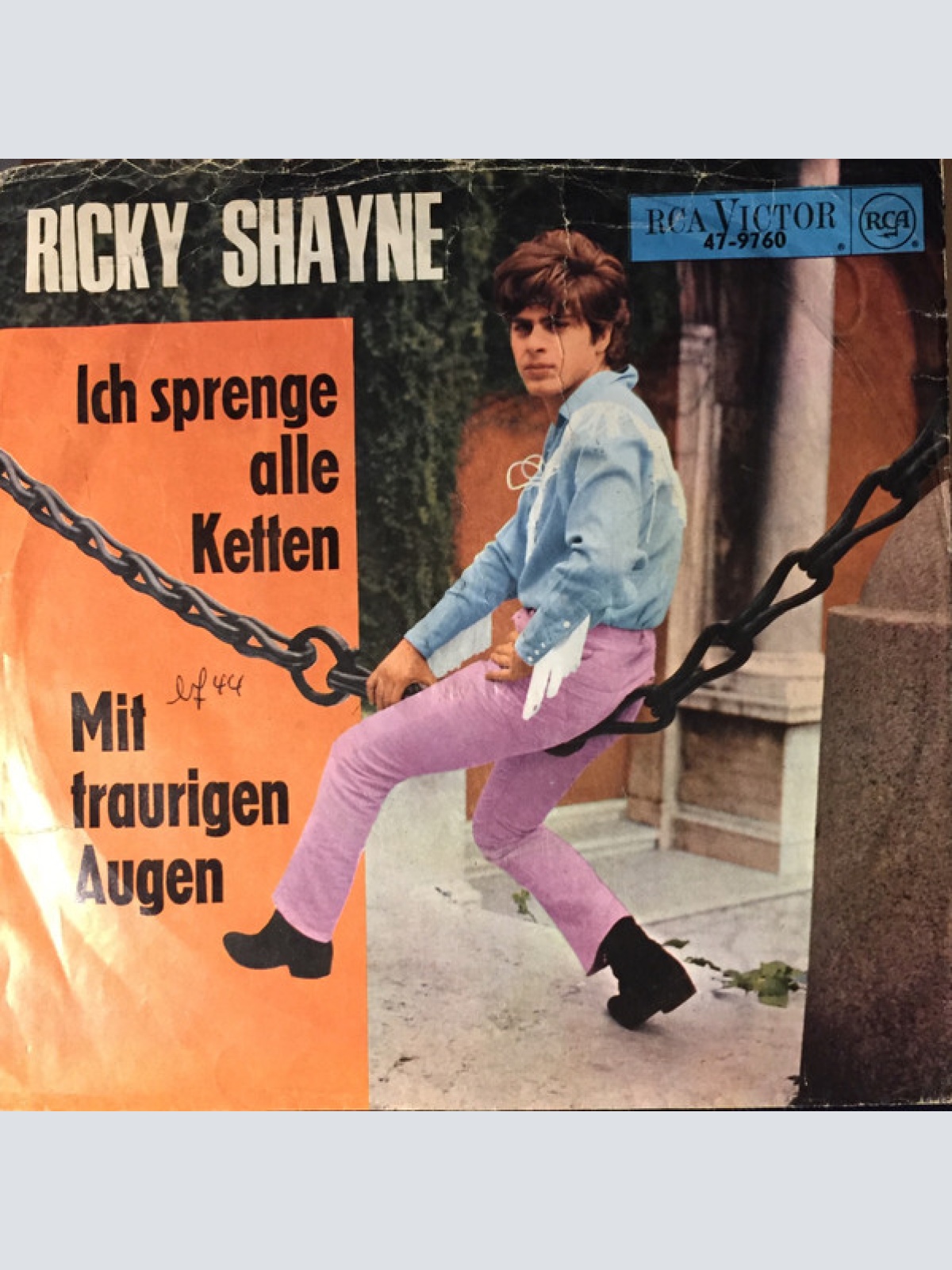 Vinyl / Ricky Shayne - Mit Traurigen Augen / Ich Sprenge Alle Ketten