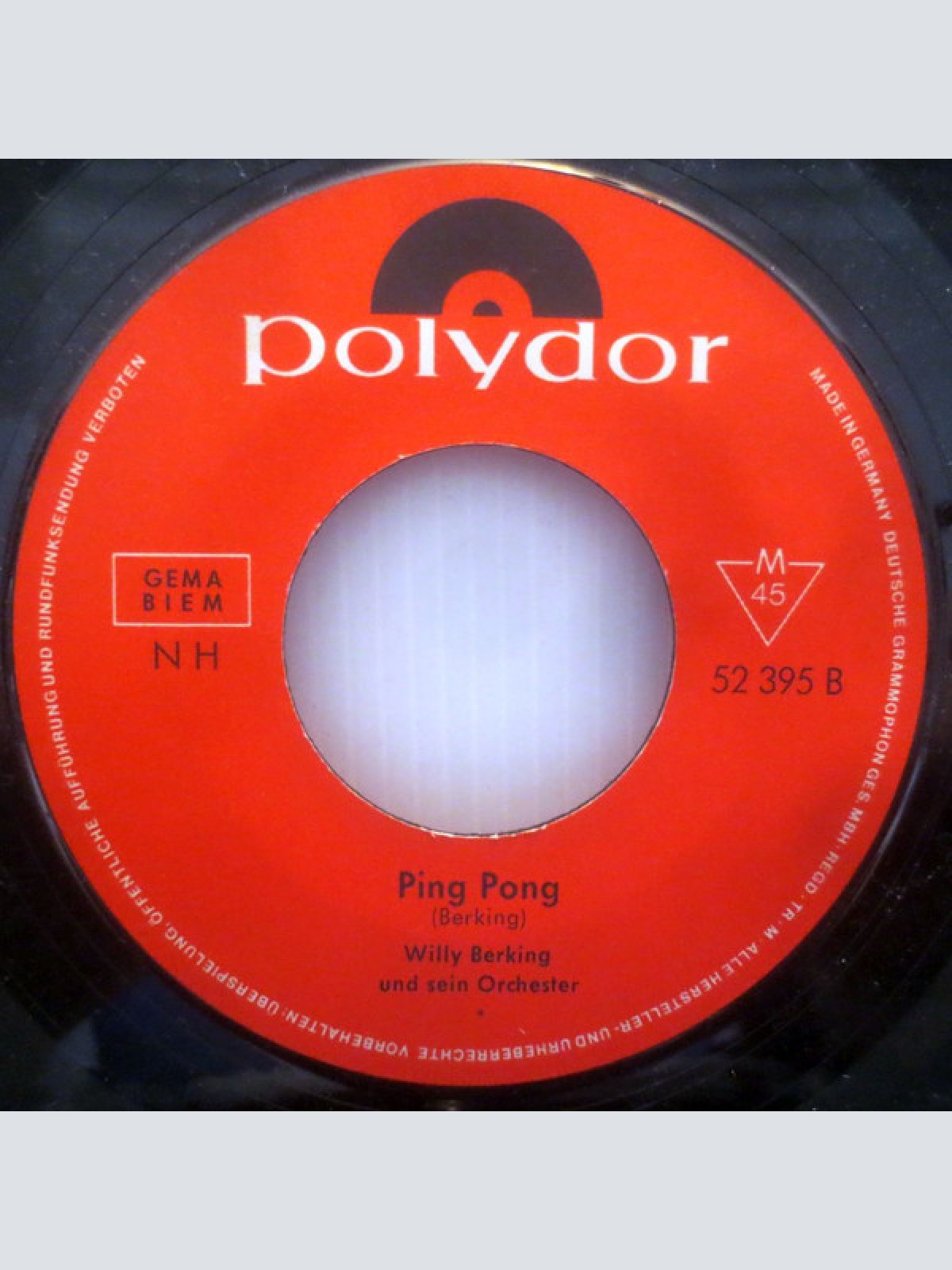 Vinyl / Willy Berking Und Sein Orchester - Staccato / Ping Pong