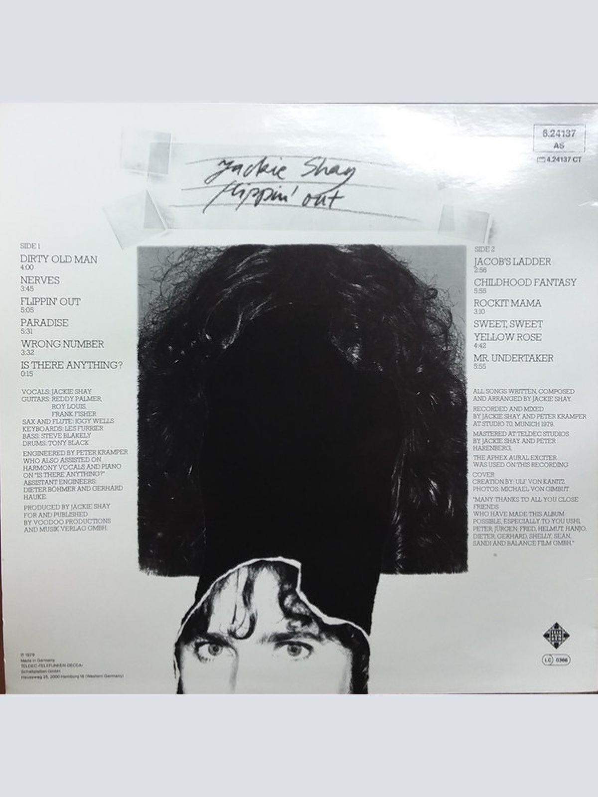 Vinyl / Jackie Shay Band - Flippin´Out