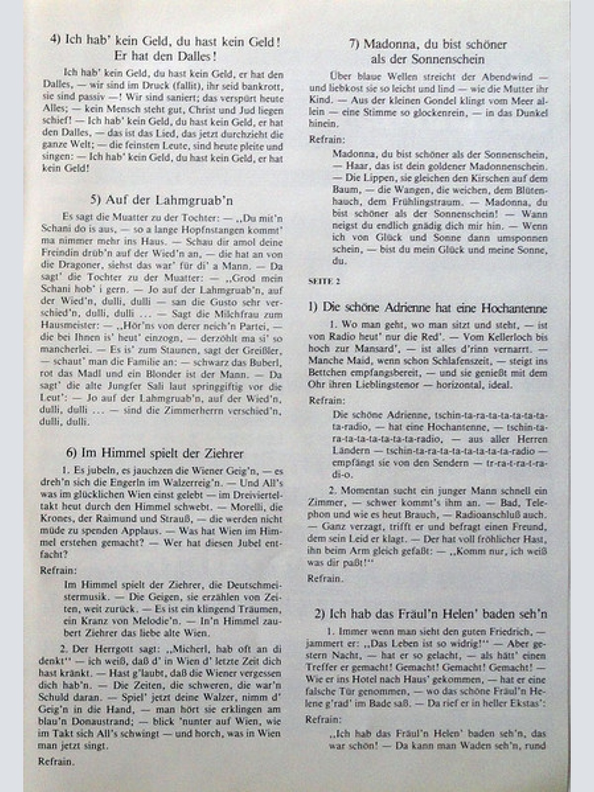 Vinyl / Various - Hallo, Hallo ! Hier Radio Wien! (Aus Dem Sender - Schlagerliederbuch 1925)