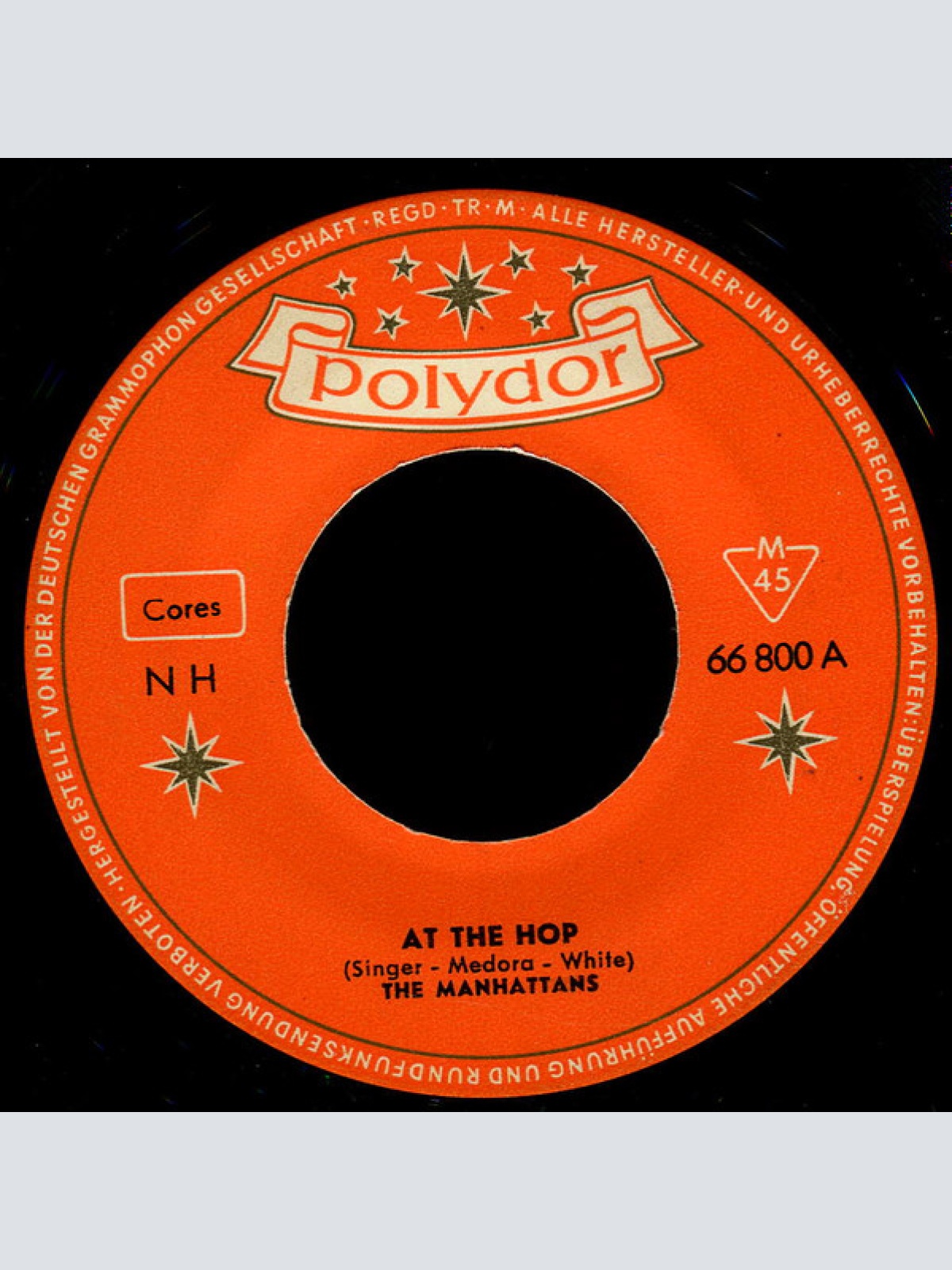 Vinyl / The Manhattans (7) - At The Hop