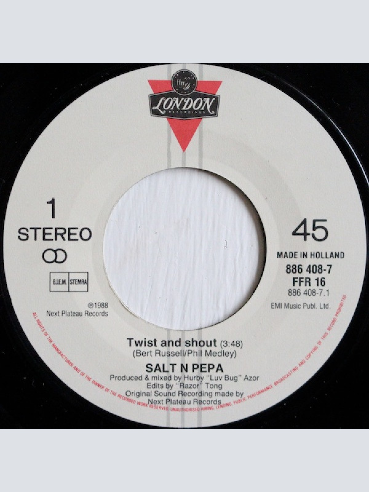 Vinyl / Salt-N-Pepa* - Twist And Shout / Get Up Everybody