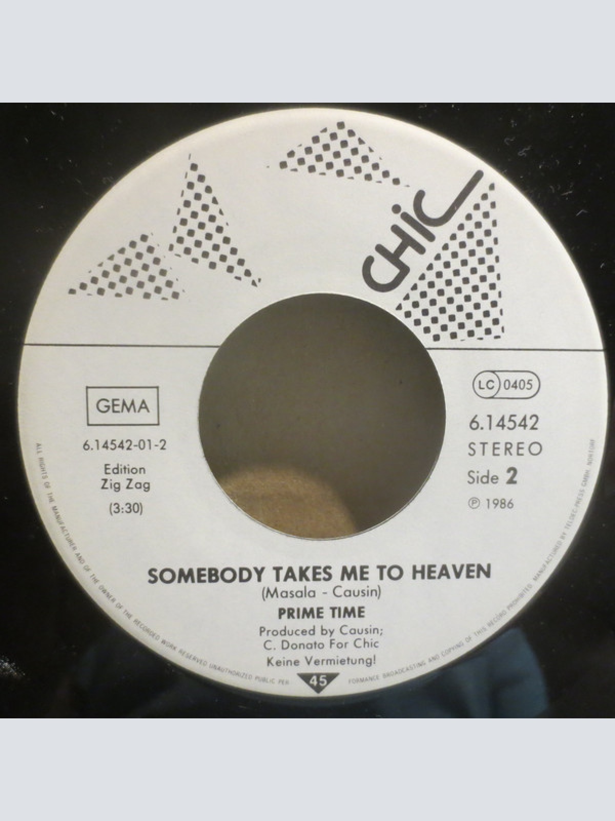 Vinyl / Prime Time (2) - I Can't Get Enough