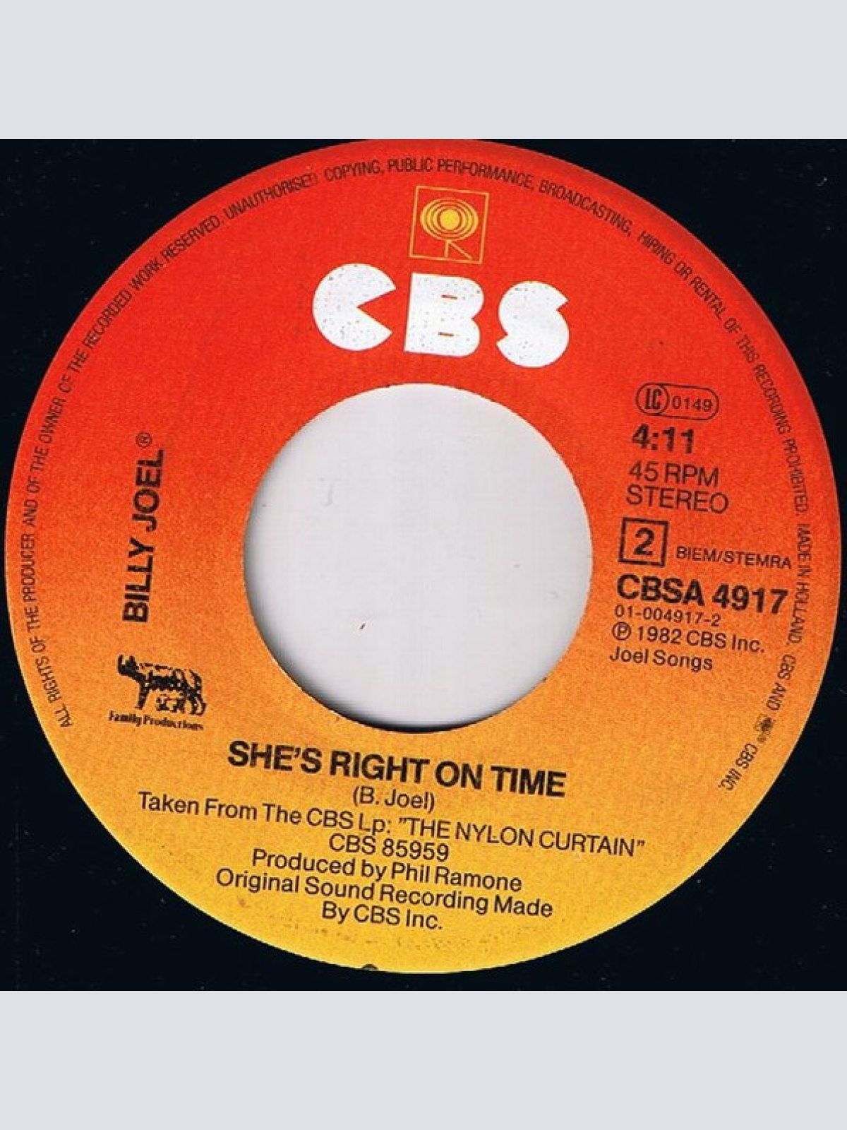 Vinyl / Billy Joel - Keeping The Faith