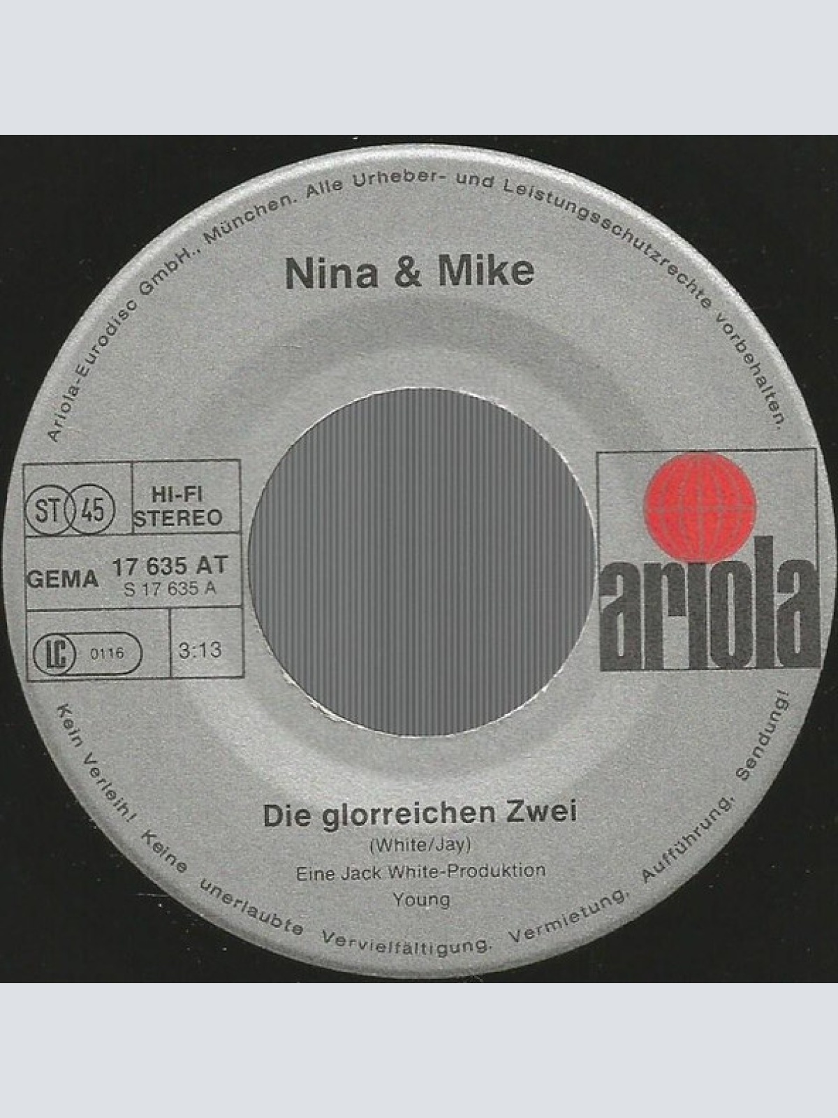 Vinyl / Nina & Mike - Die Glorreichen Zwei