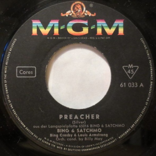 Vinyl / Bing* And Satchmo (2) - Preacher
