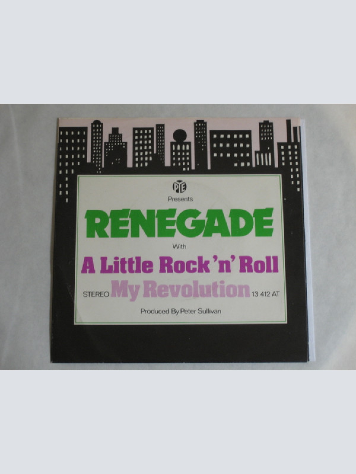 Vinyl / Renegade (10) - A Little Rock 'n' Roll / My Revolution