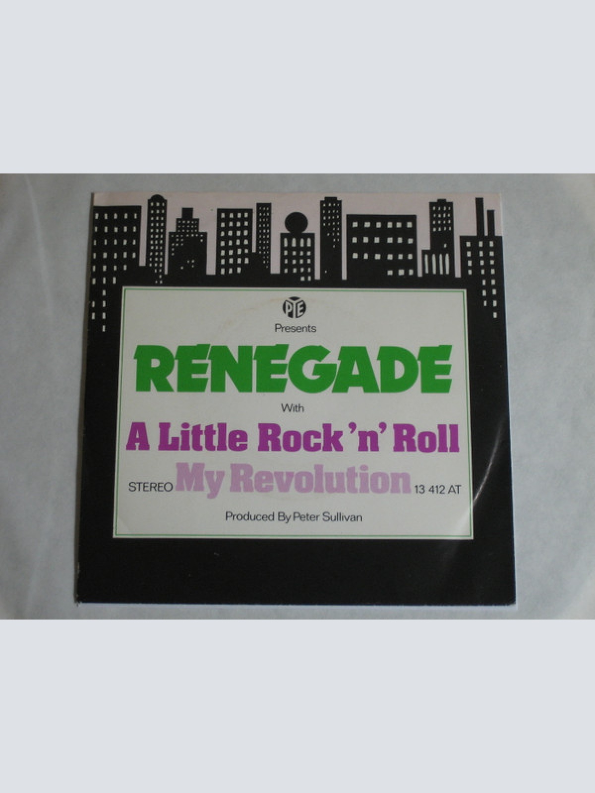 Vinyl / Renegade (10) - A Little Rock 'n' Roll / My Revolution