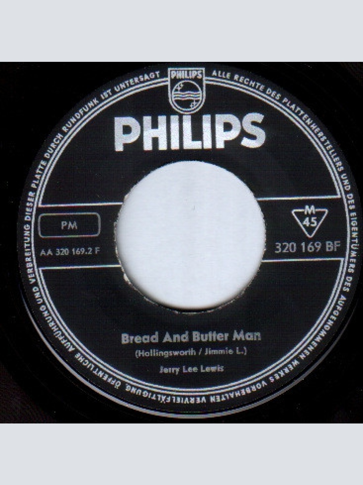 Vinyl / Jerry Lee Lewis - I'm On Fire / Bread And Butter Man
