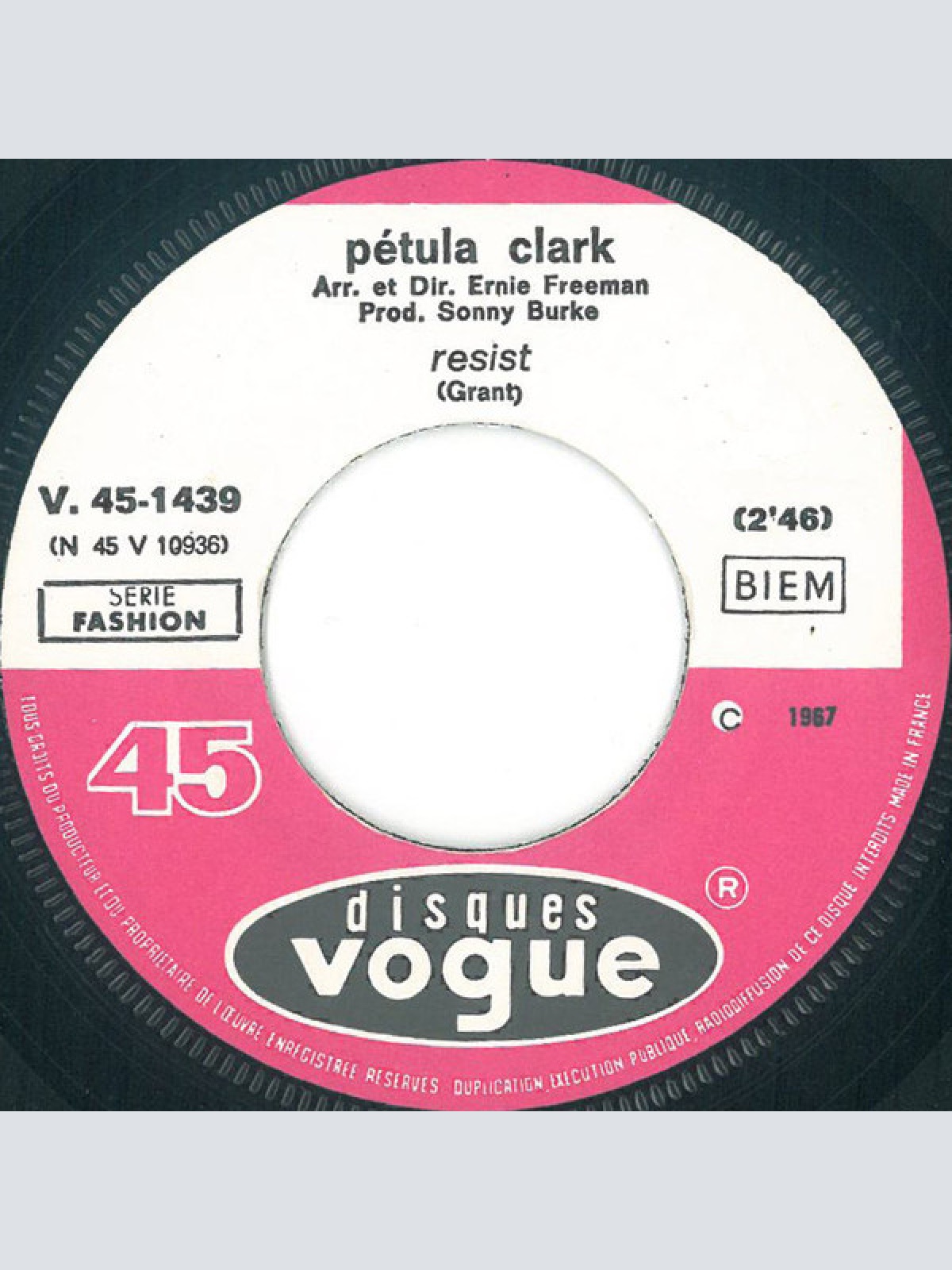 Vinyl / Petula Clark - San Francisco (Be Sure To Wear Some Flowers In Your Hair)