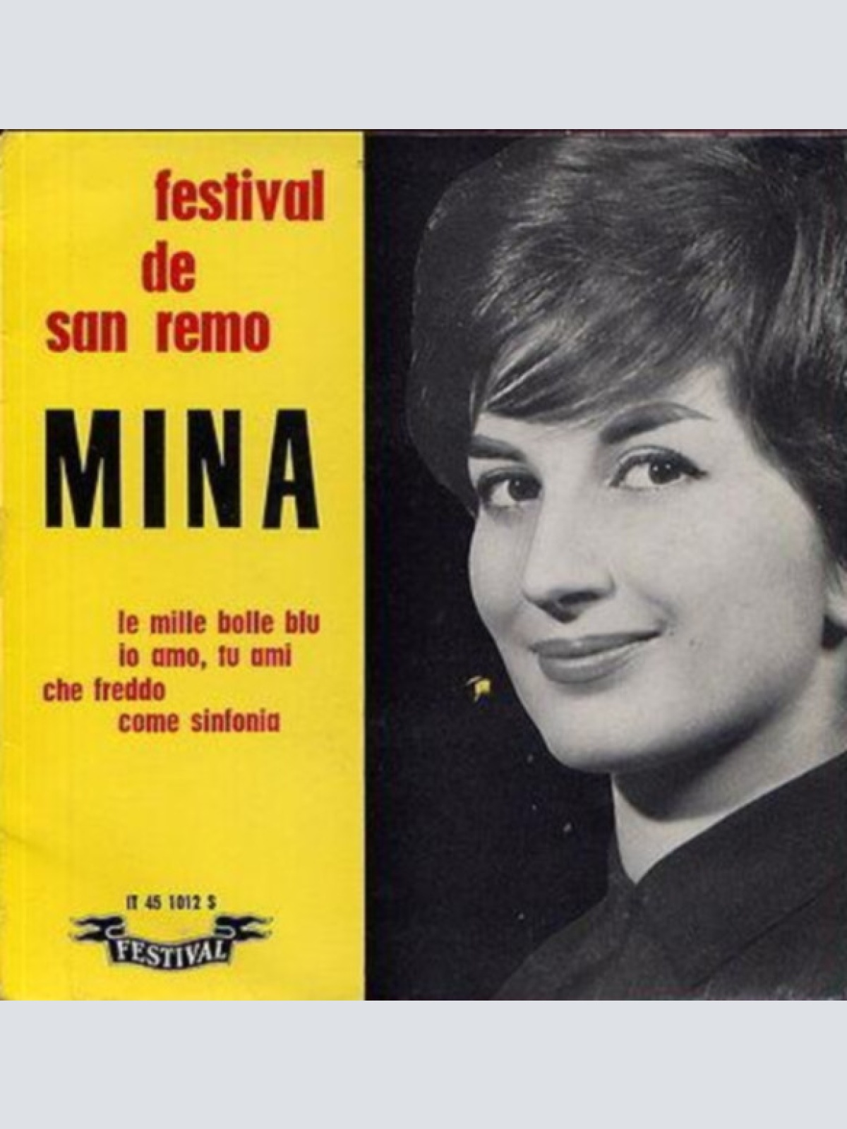 Vinyl / Mina (3) - Festival De San Remo