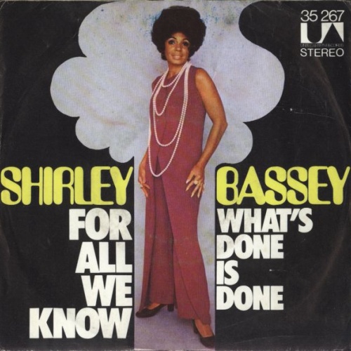 Vinyl / Shirley Bassey - For All We Know