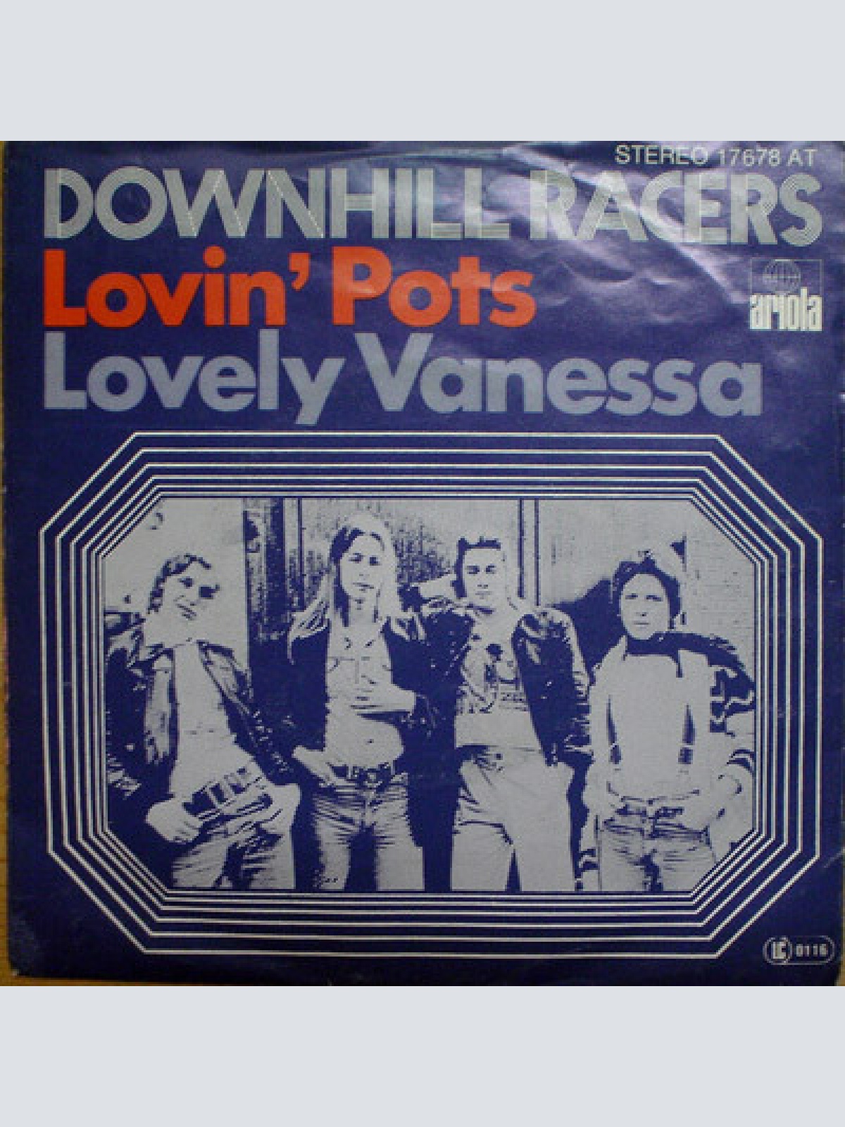 Vinyl / Downhill Racers - Lovin' Pots / Lovely Vanessa