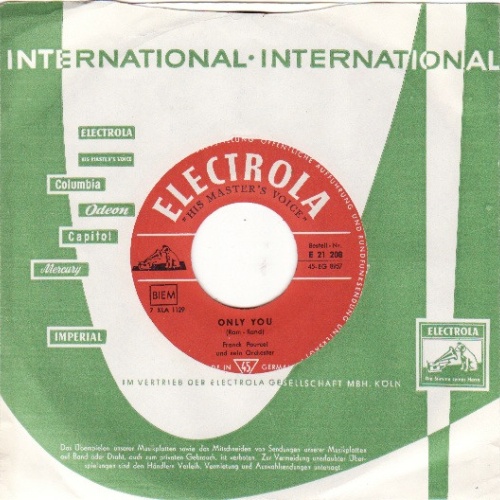 Vinyl / Franck Pourcel Und Sein Orchester* - Only You