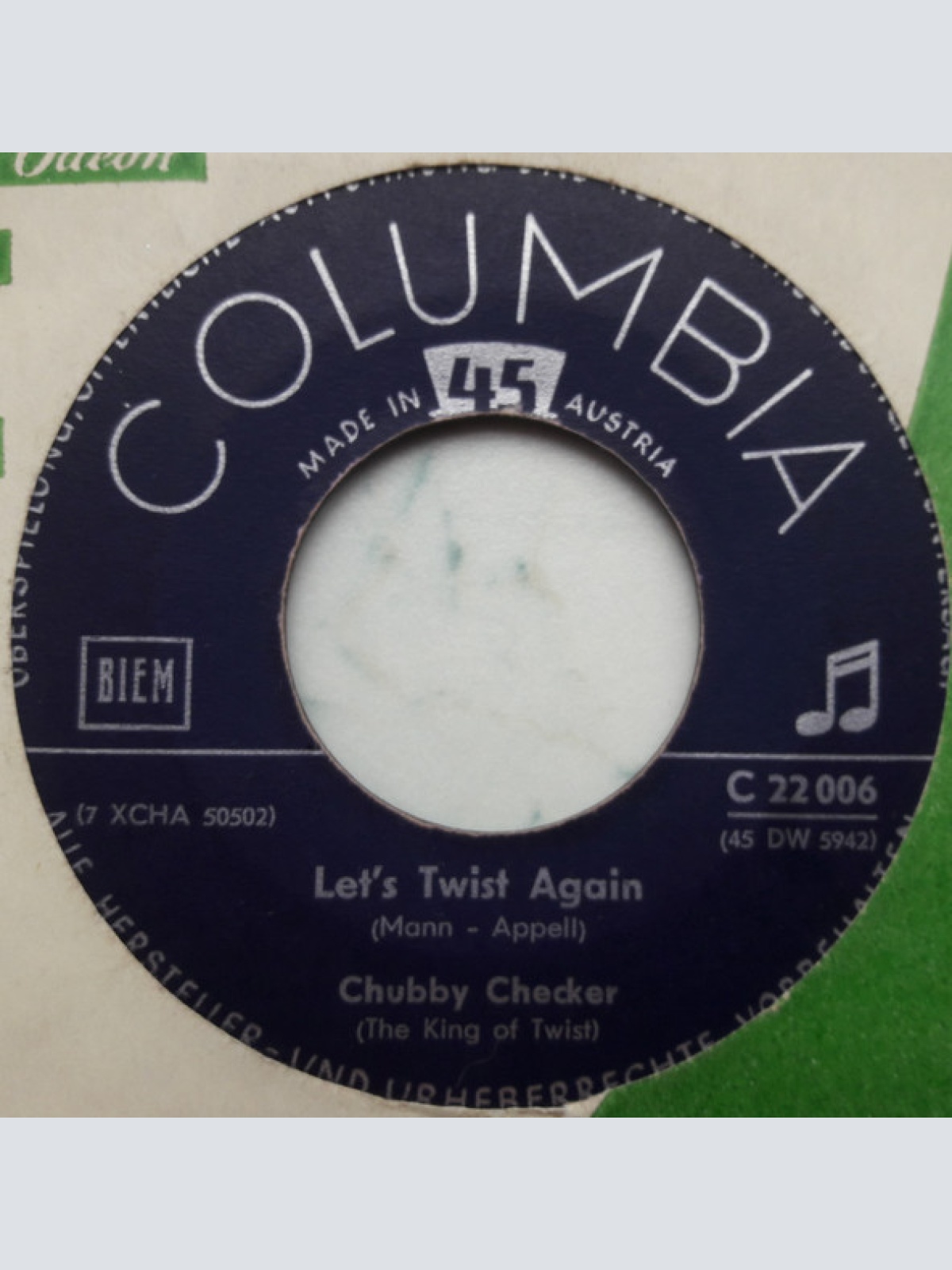 Vinyl / Chubby Checker - Let's Twist Again / The Twist