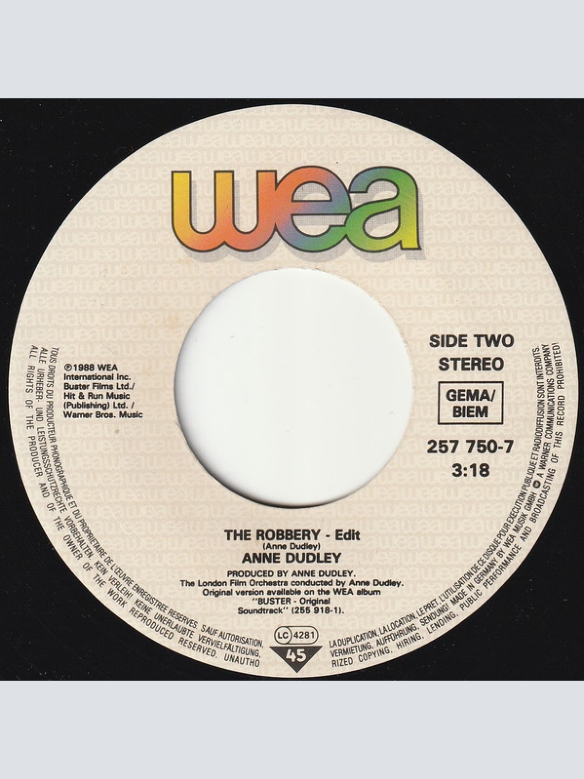 Vinyl / Phil Collins - Two Hearts