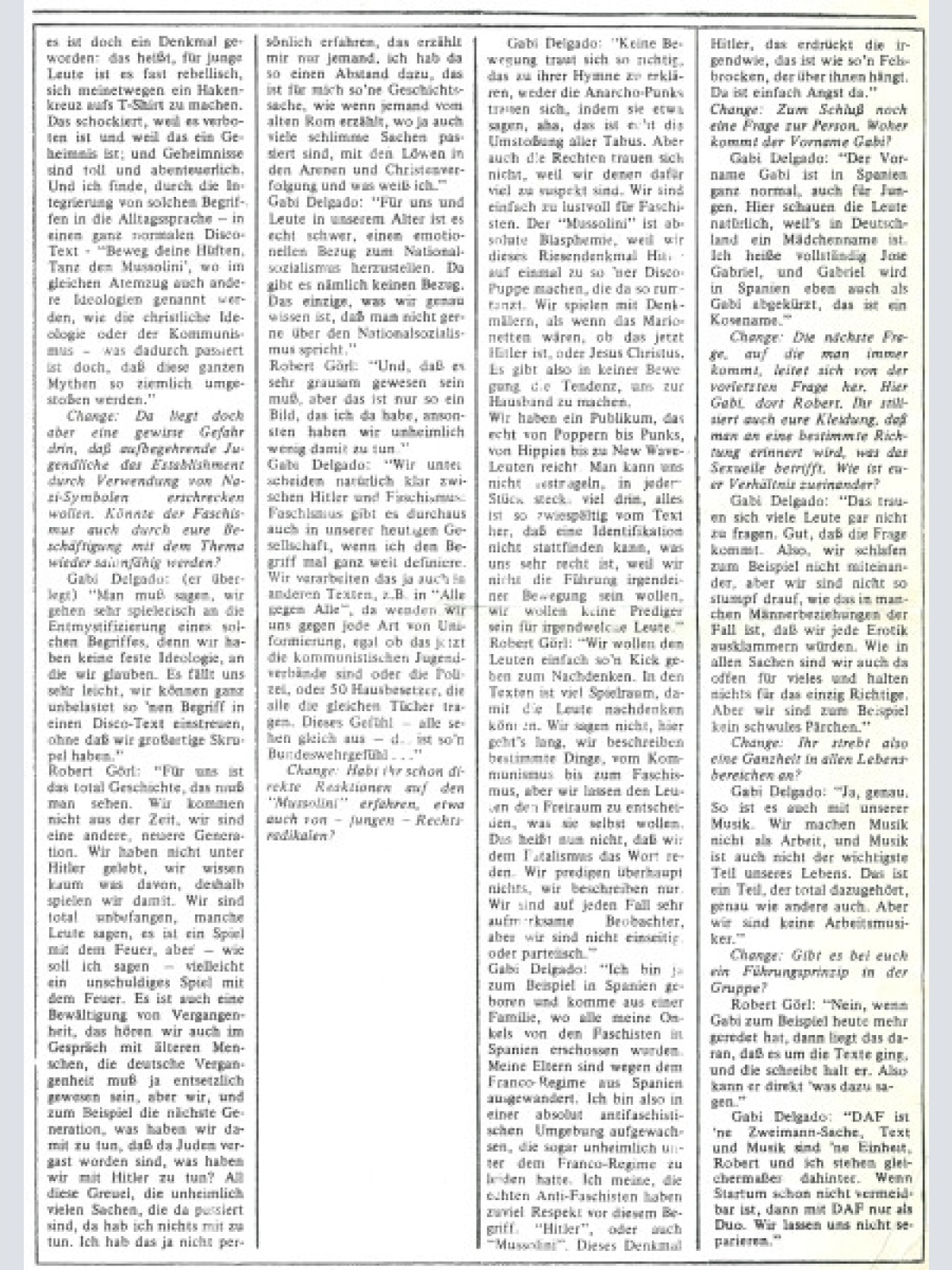 Vinyl / Deutsch Amerikanische Freundschaft - Der Räuber Und Der Prinz / Rote Lippen