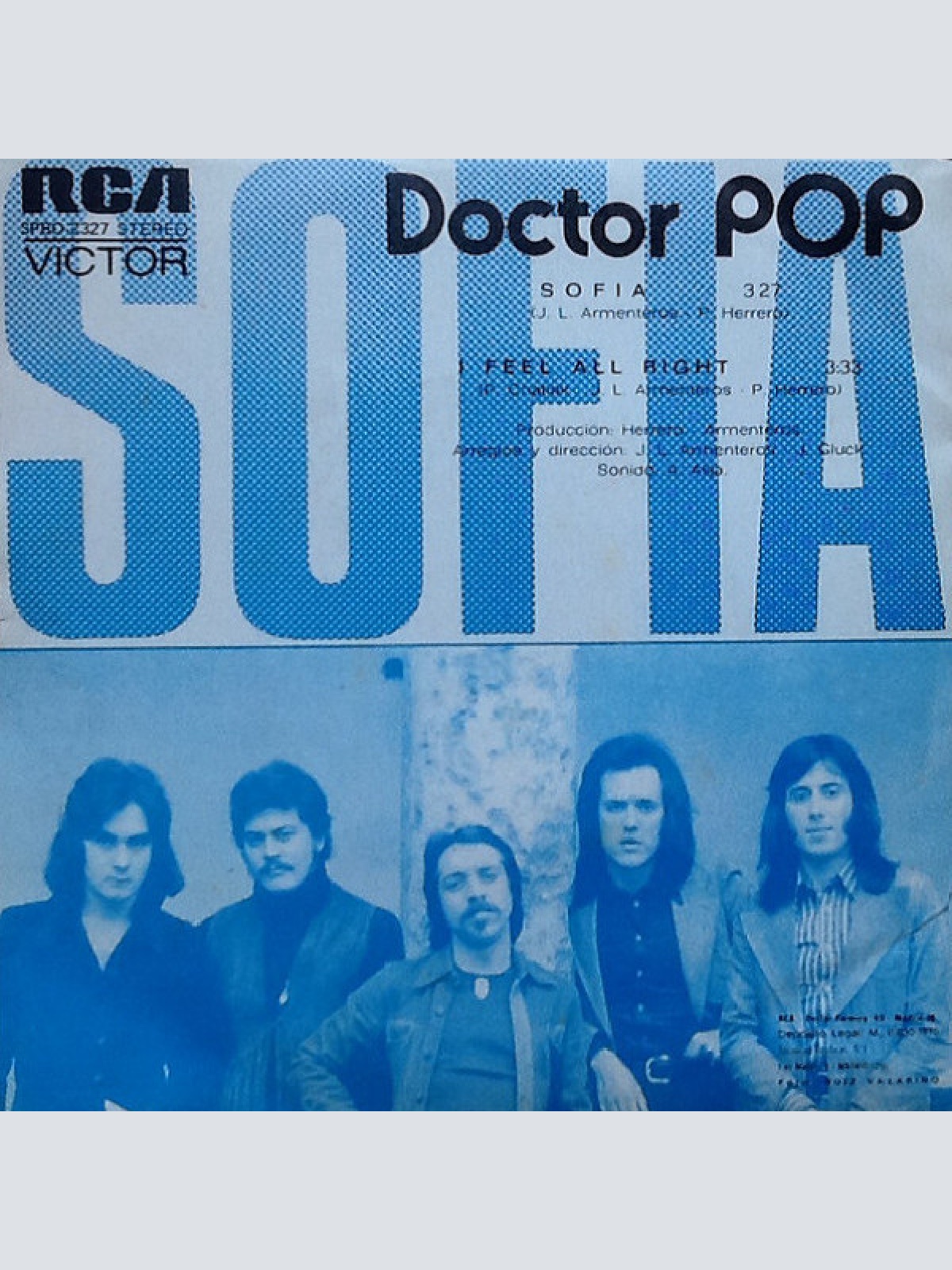 Vinyl / Doctor Pop - Sofía / I Feel All Right