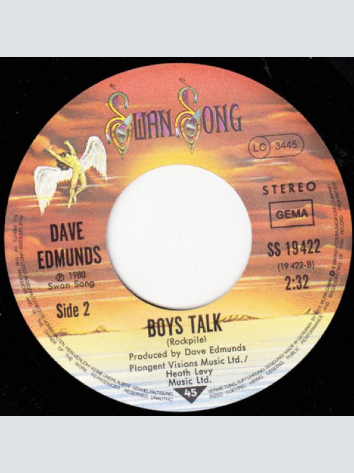 Vinyl / Dave Edmunds - Singing The Blues