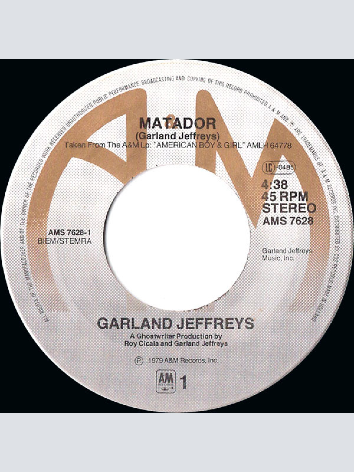 Vinyl / Garland Jeffreys - Matador