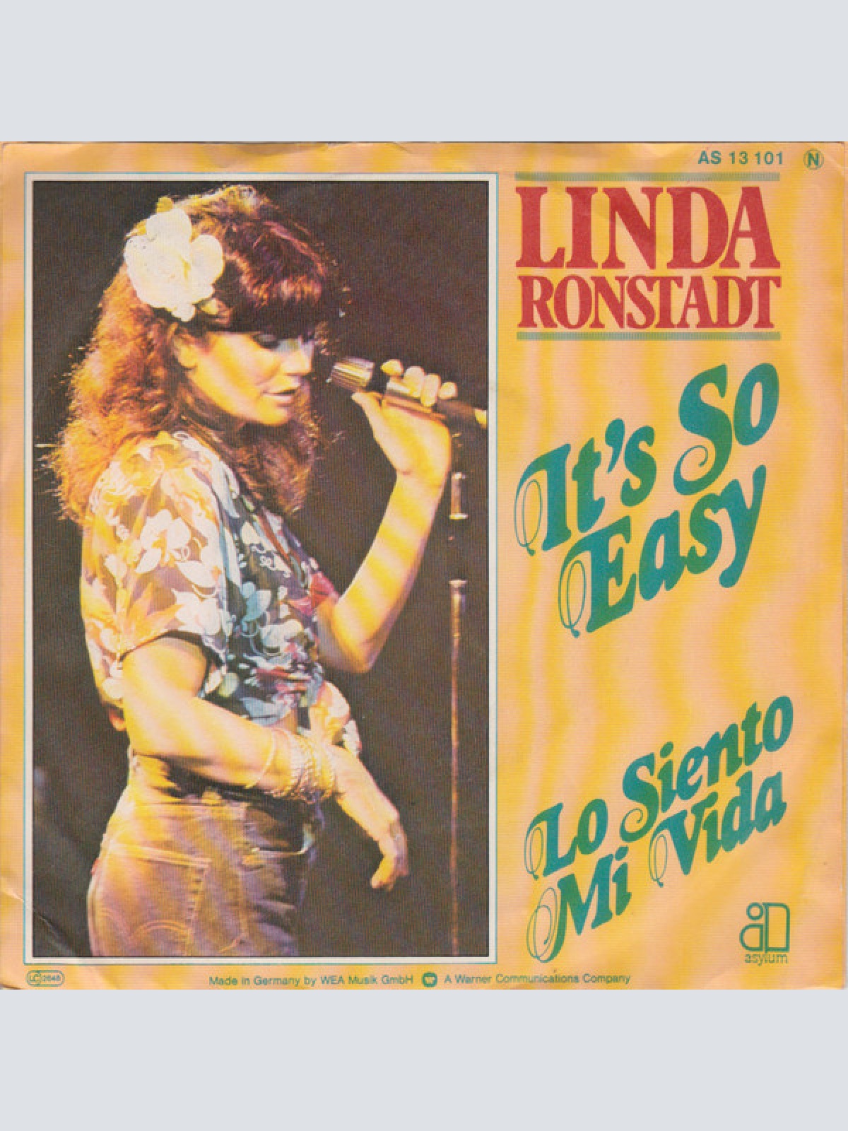 Vinyl / Linda Ronstadt - It's So Easy