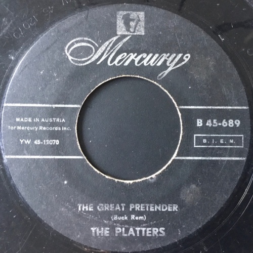 Vinyl / The Platters - The Great Pretender / Only You