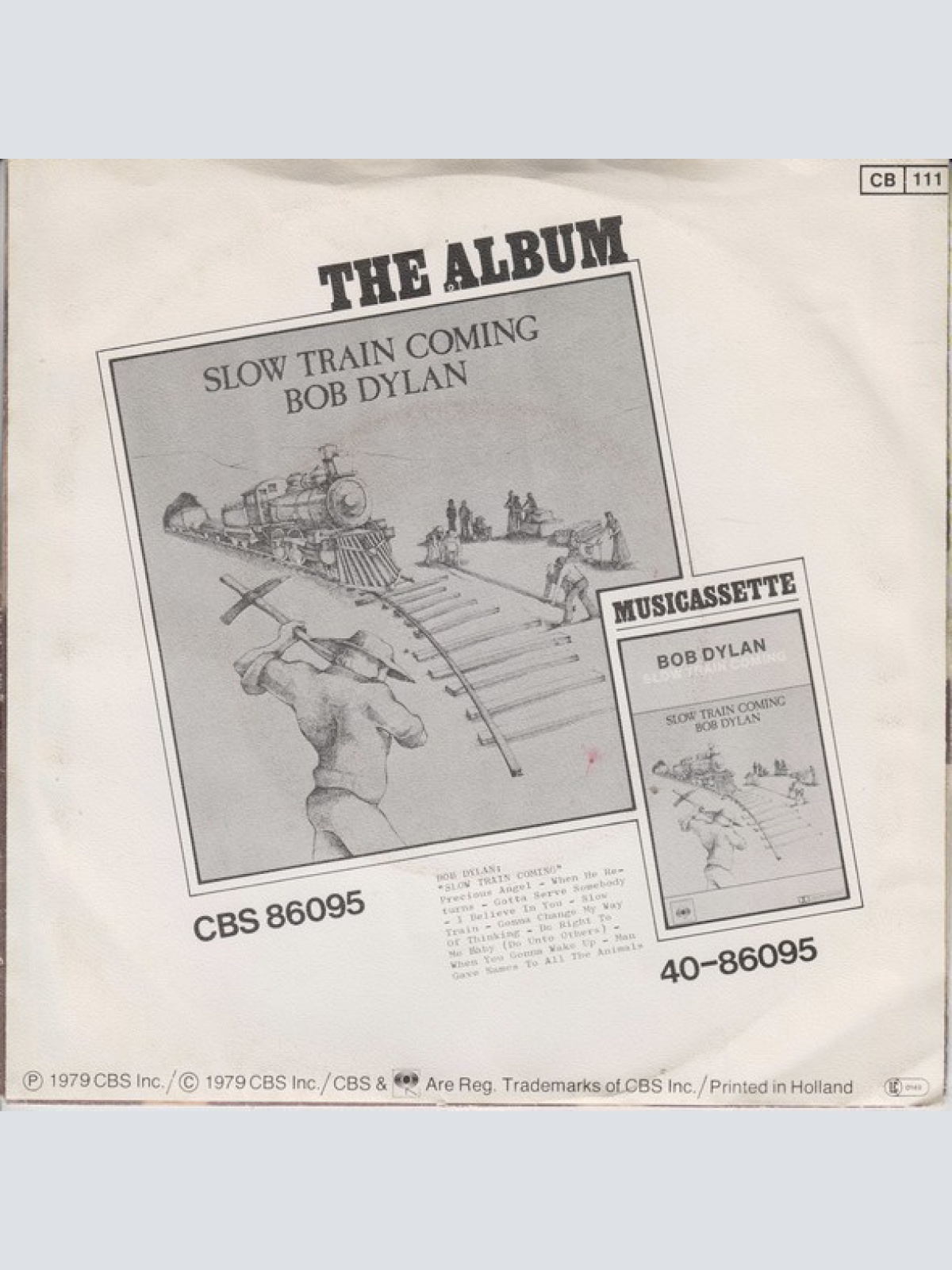 Vinyl / Bob Dylan - Man Gave Names To All The Animals