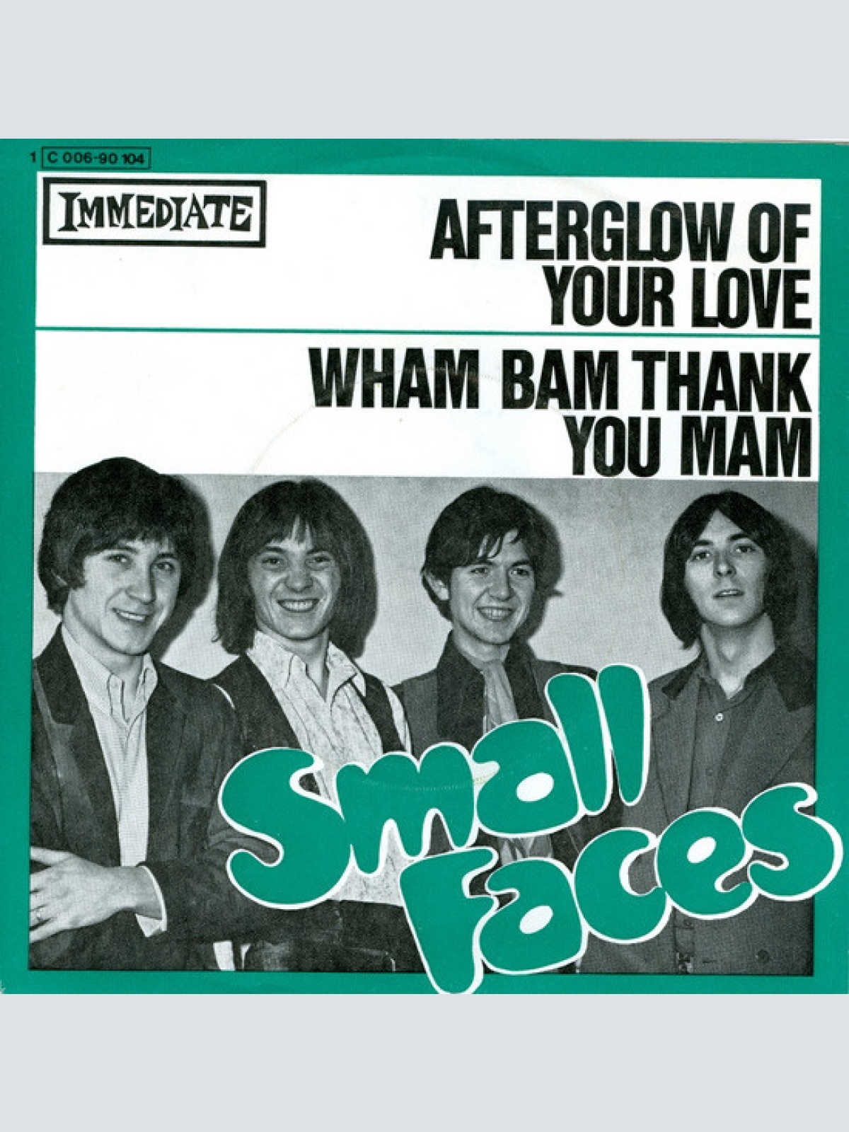 Vinyl / Small Faces - Afterglow Of Your Love / Wham Bam Thank You Mam