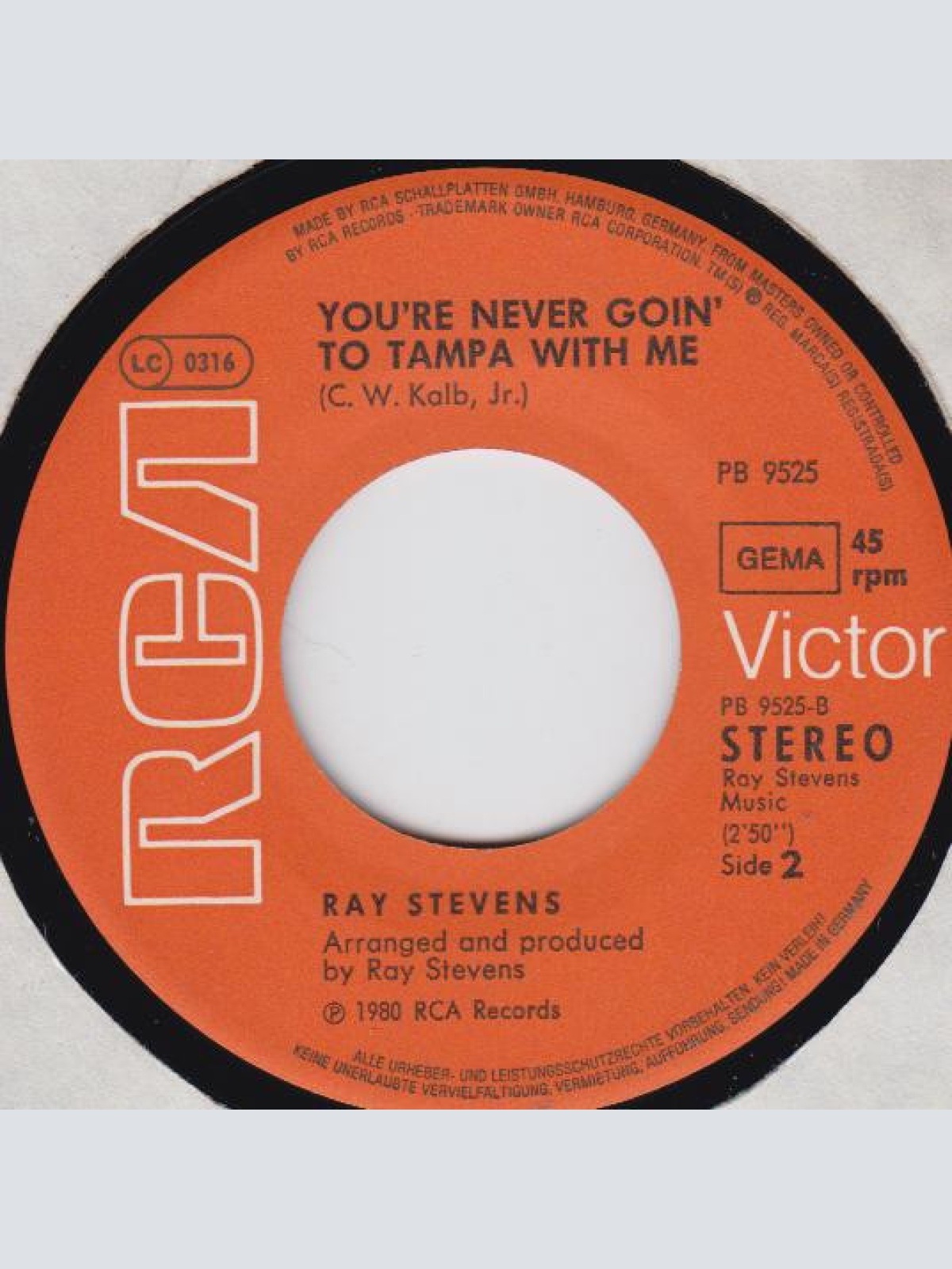 Vinyl / Ray Stevens - Hey There