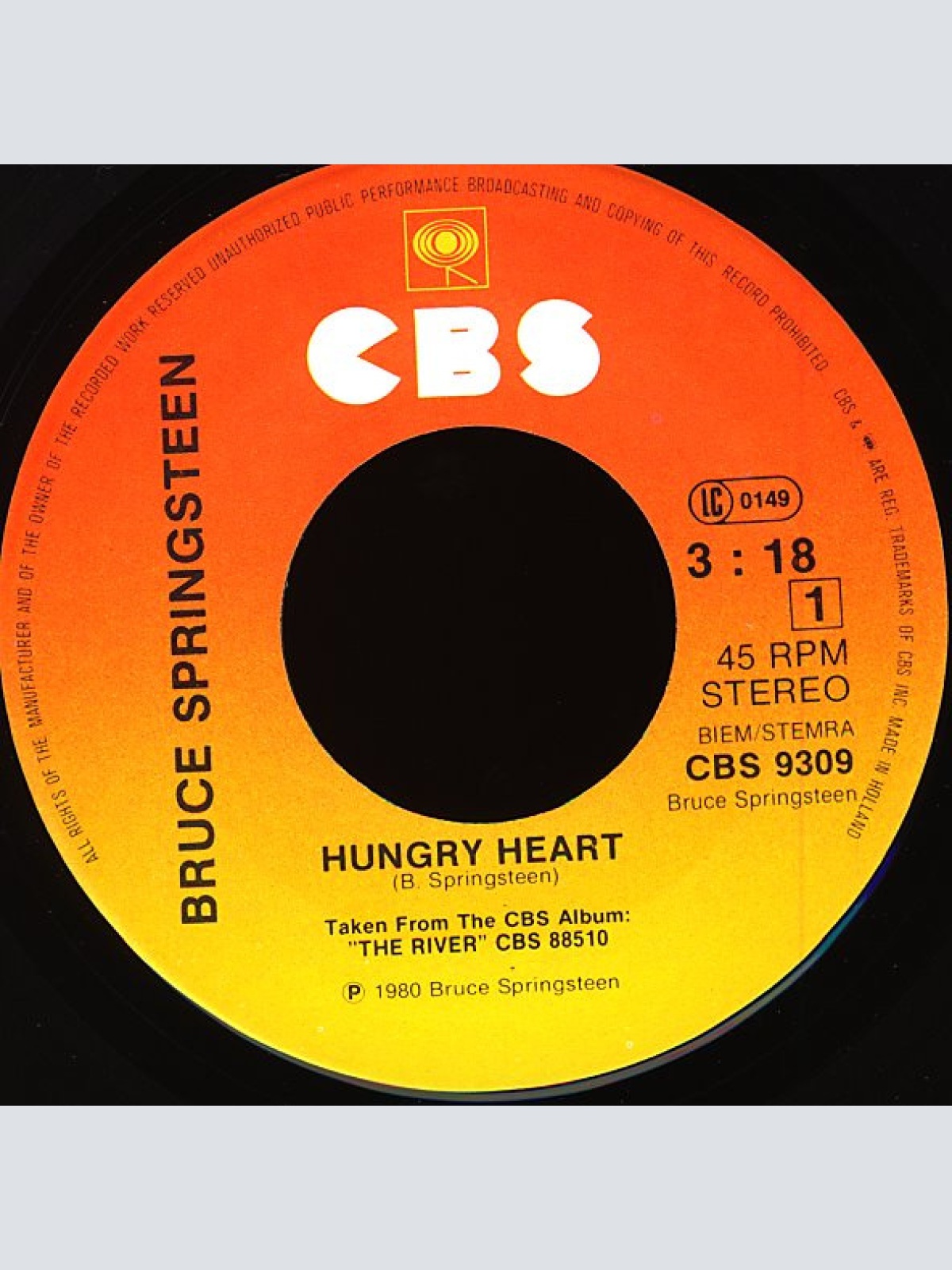 Vinyl / Bruce Springsteen - Hungry Heart