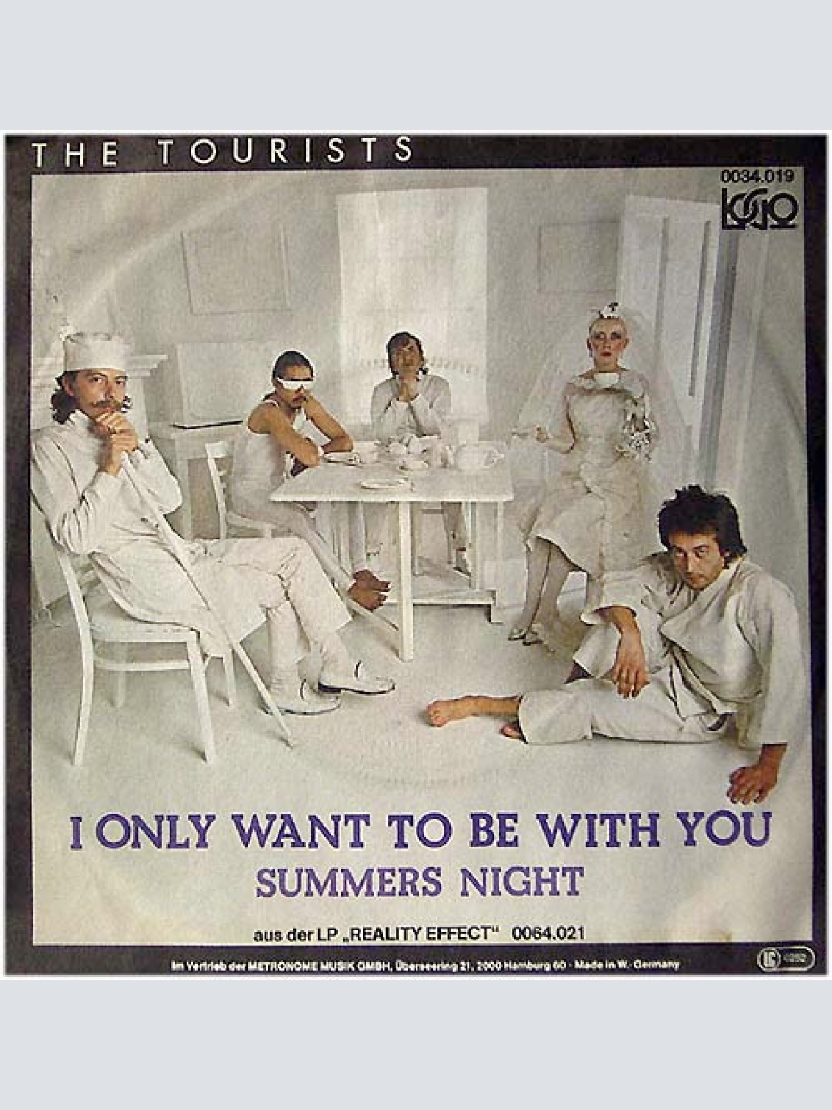 Vinyl / The Tourists - I Only Want To Be With You