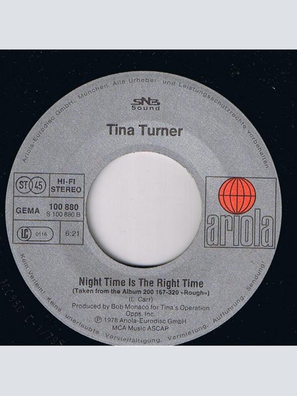 Vinyl / Tina Turner - Root, Toot Undisputable Rock'n Roller