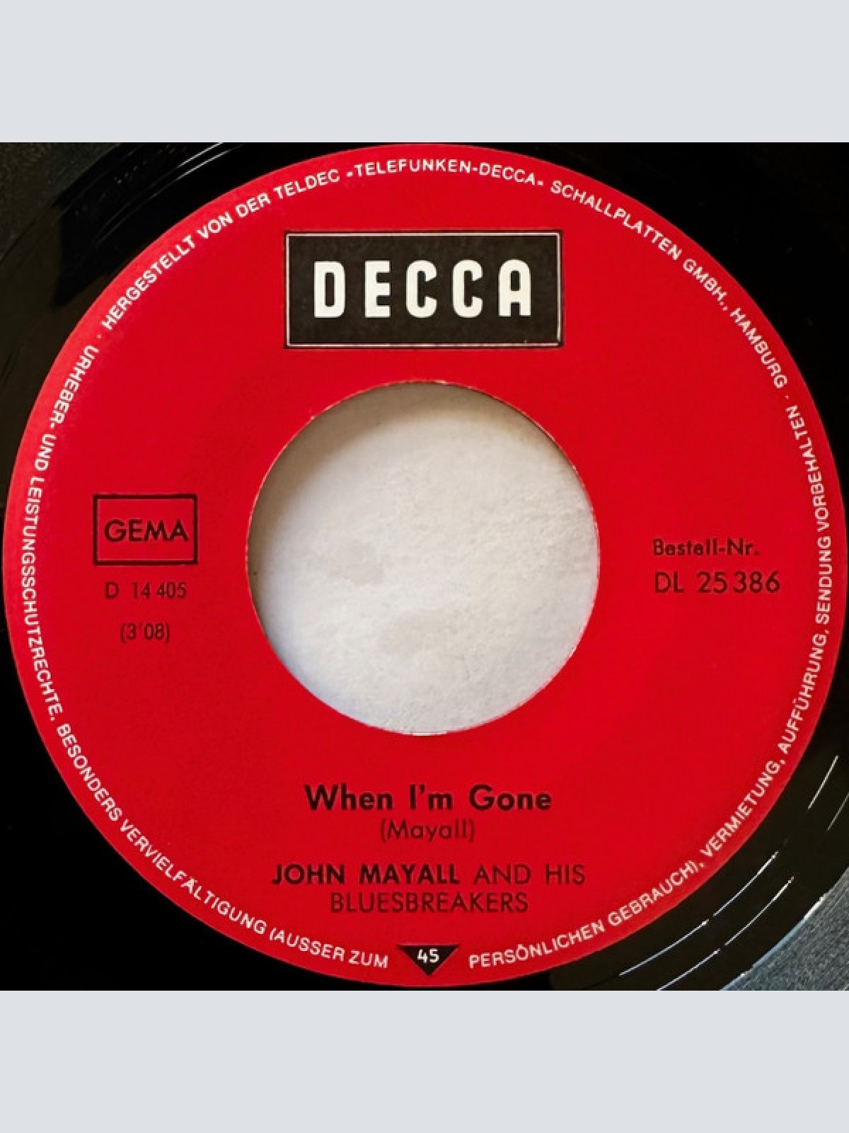 Vinyl / John Mayall And His Bluesbreakers* - Crocodile Walk